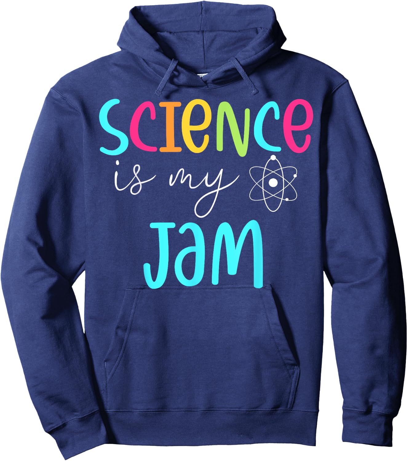 Science is My Jam Cute Science Teacher Appreciation Men Women Girls Kids Hoodie - Hoodie | Navy
