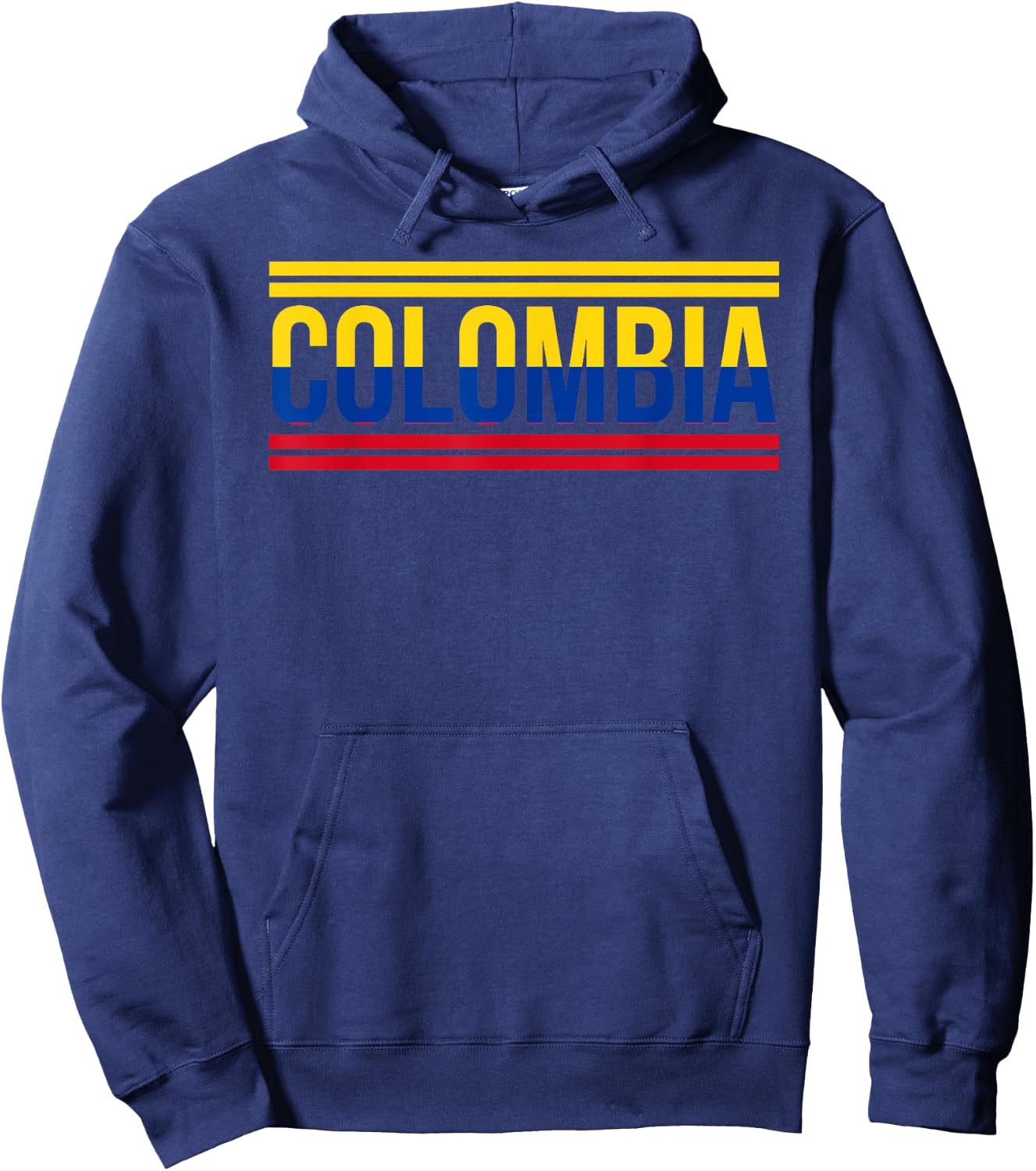 Colombia - Colombian Flag Shirt | Sport Soccer Football Gift Hoodie - Hoodie | Navy