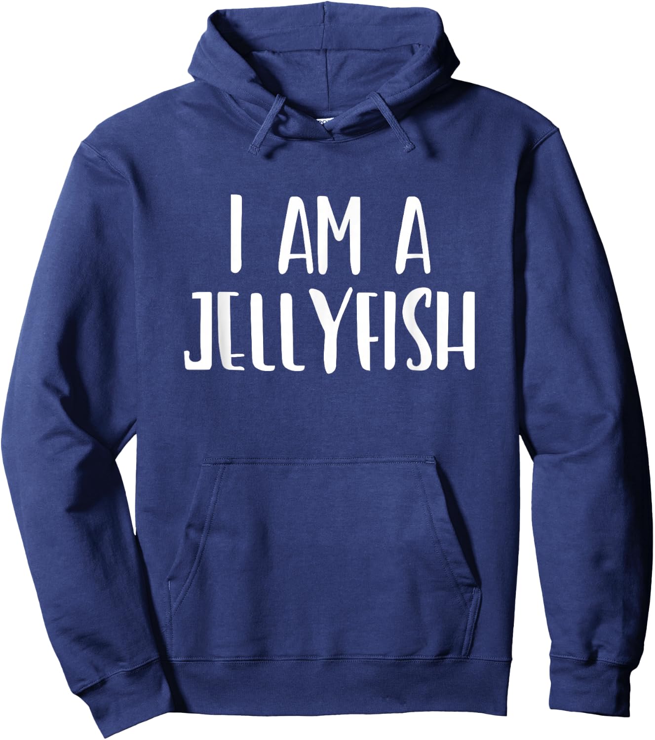 I Am A Jellyfish Halloween I'm Simple Costume Jelly-Fish Hoodie - Hoodie | Navy