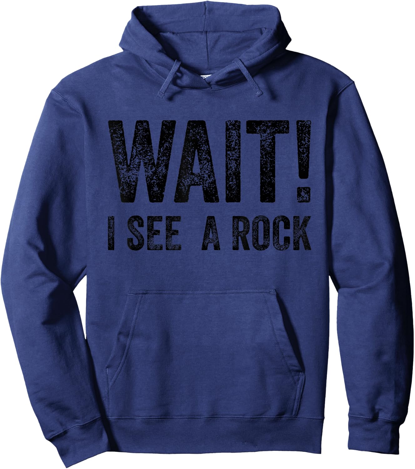 Wait I See A Rock Mineral Collector Outfit Geology Hoodie - Hoodie | Navy