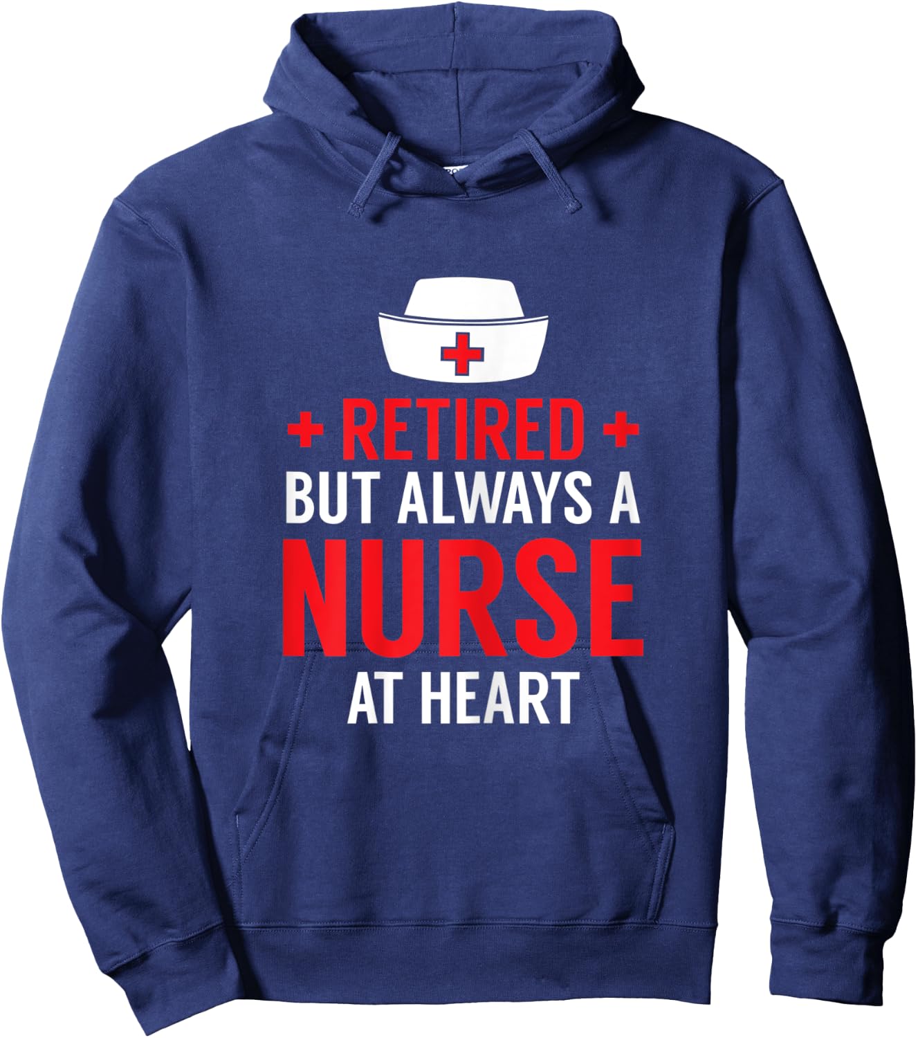 Retired Nurse Cool Nursing Retirements Gift Nurses Hoodie - Hoodie | Navy