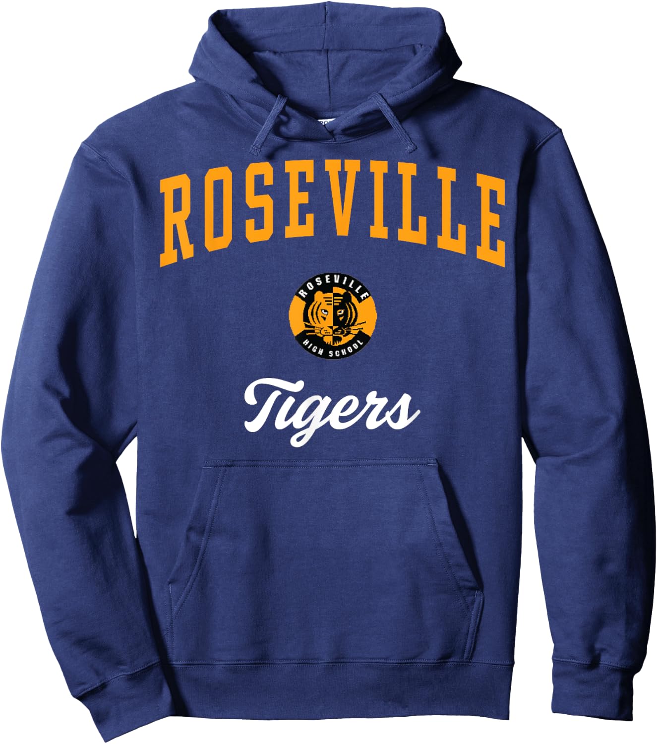 Roseville High School Tigers C3 Hoodie - Hoodie | Navy