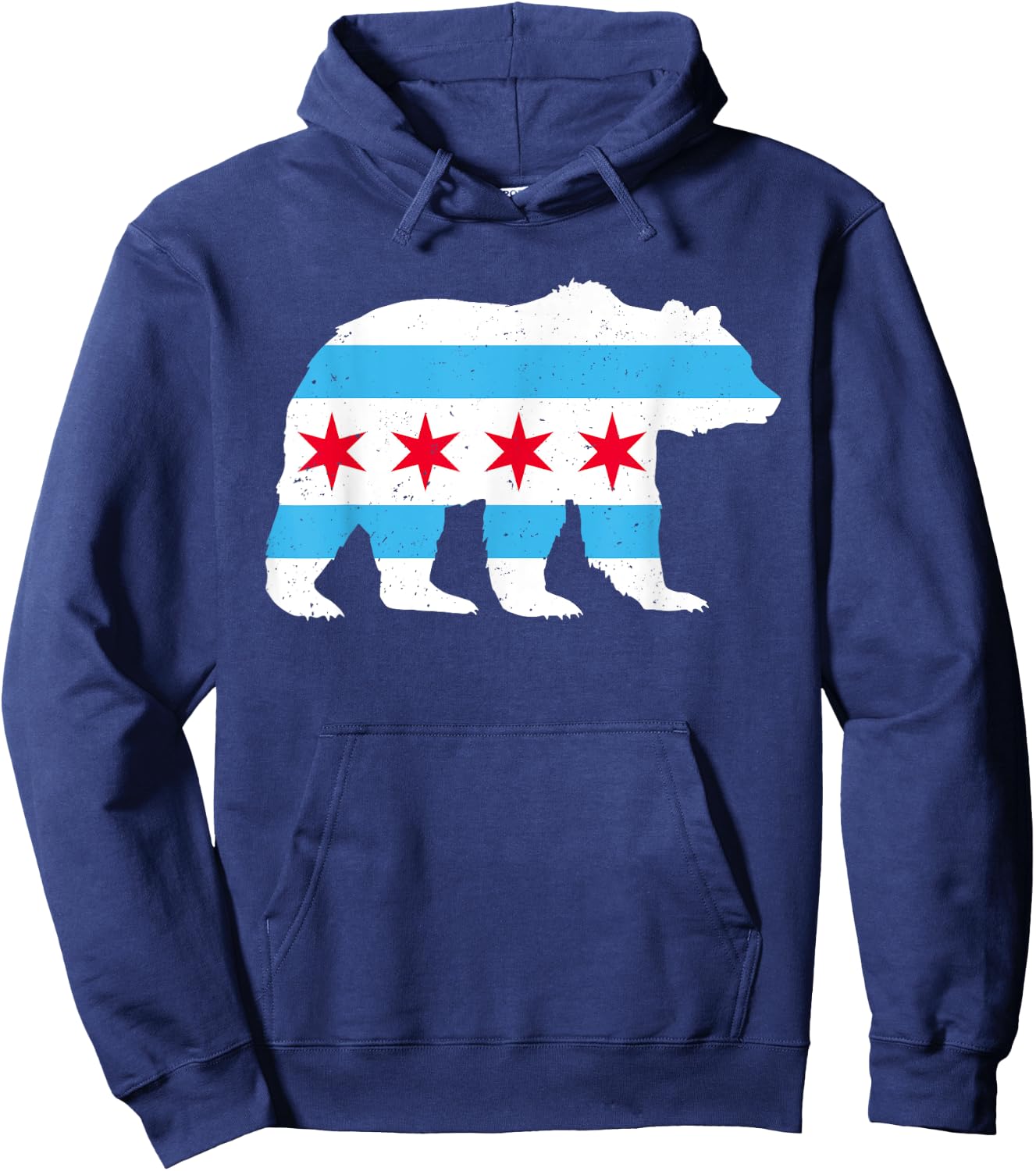 Vintage Wrigleyville Cubs Name Pride Spirit Sports Gameday Hoodie - Hoodie | Navy