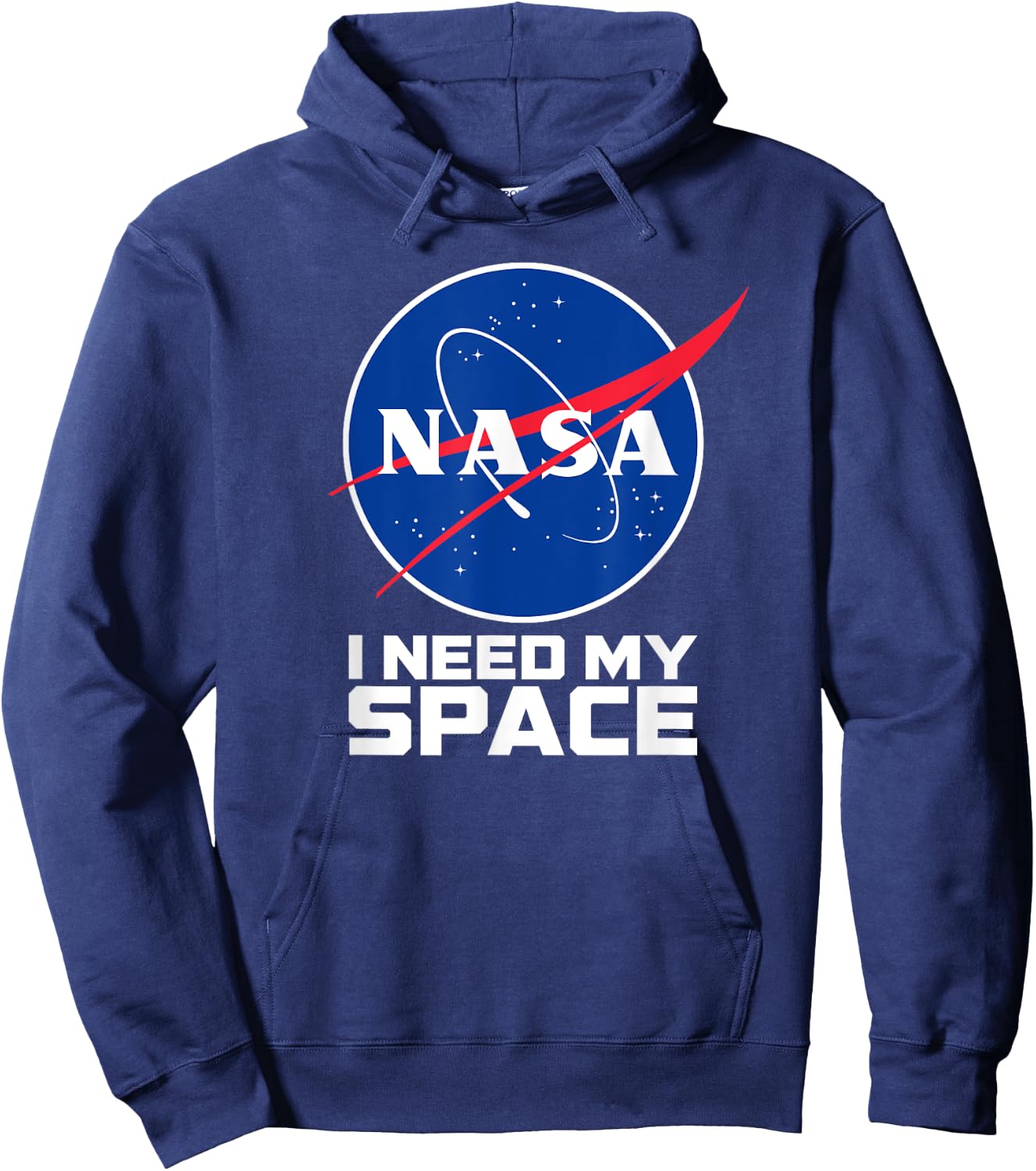 I Need My Space - NASA Shirt Hoodie - Hoodie | Navy