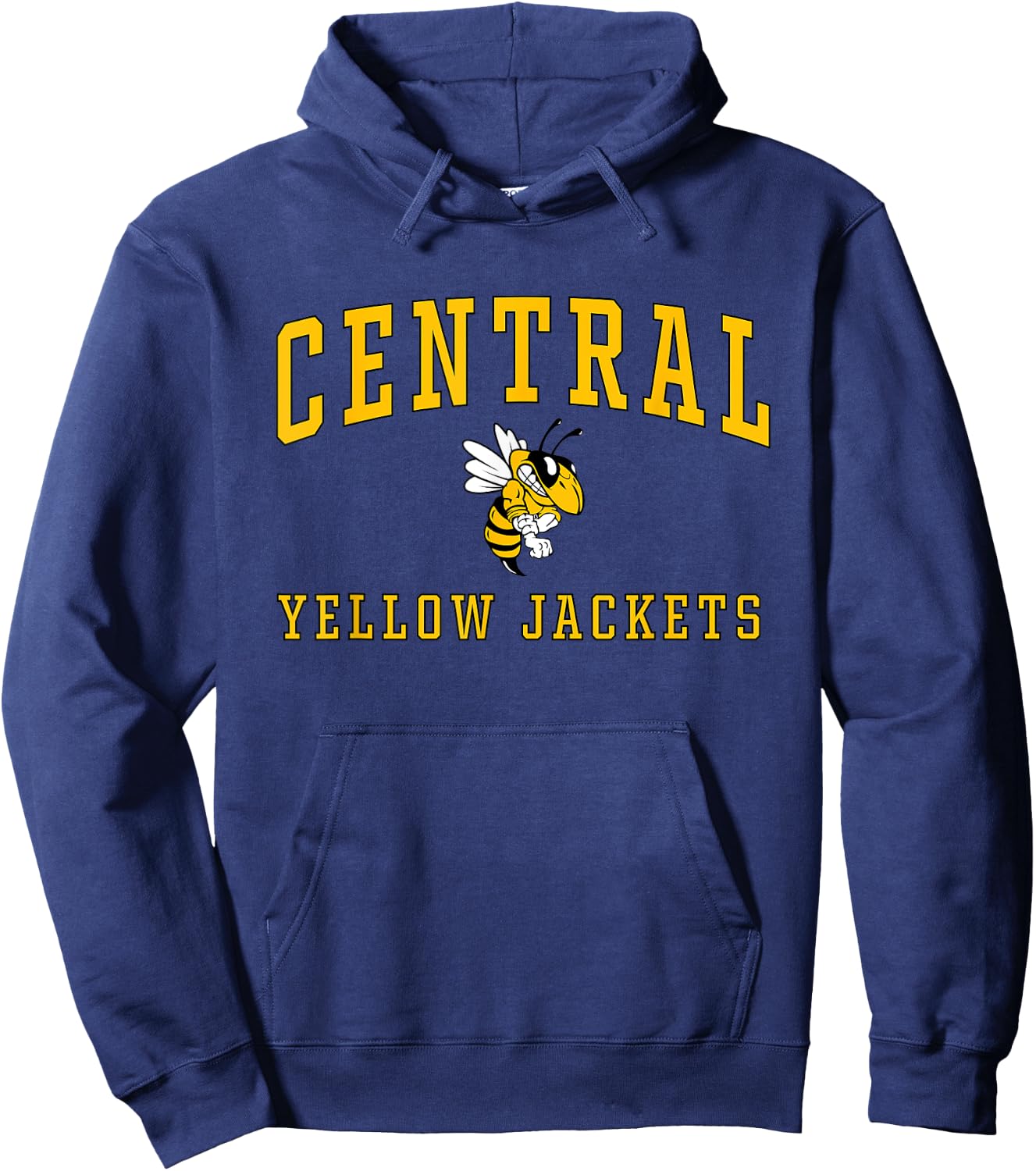 Central High School Yellow Jackets C1 Hoodie - Hoodie | Navy
