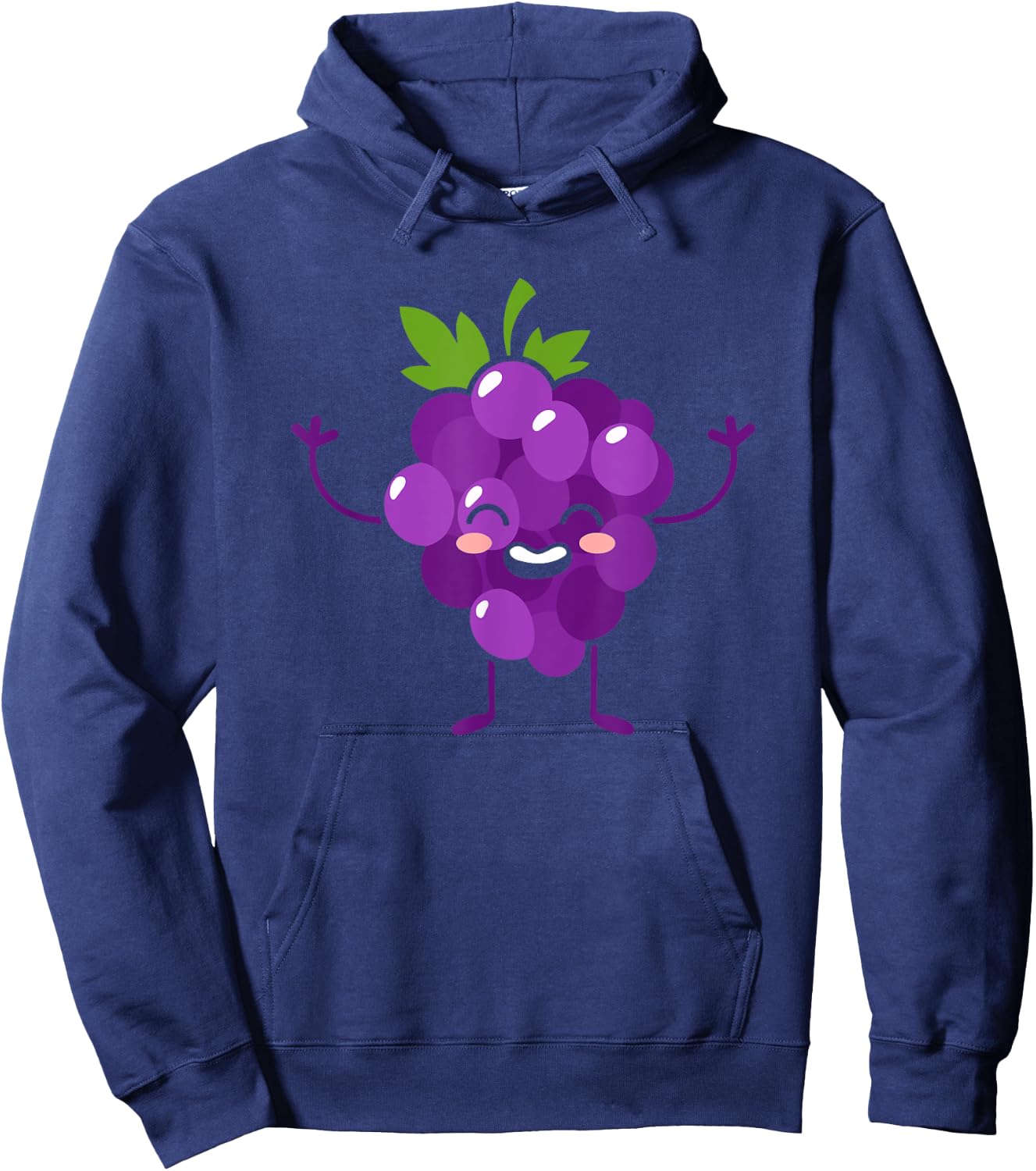 Grapes - Fruit Gift Cute Grapes Fruit Themed Outfit Gift Hoodie - Hoodie | Navy