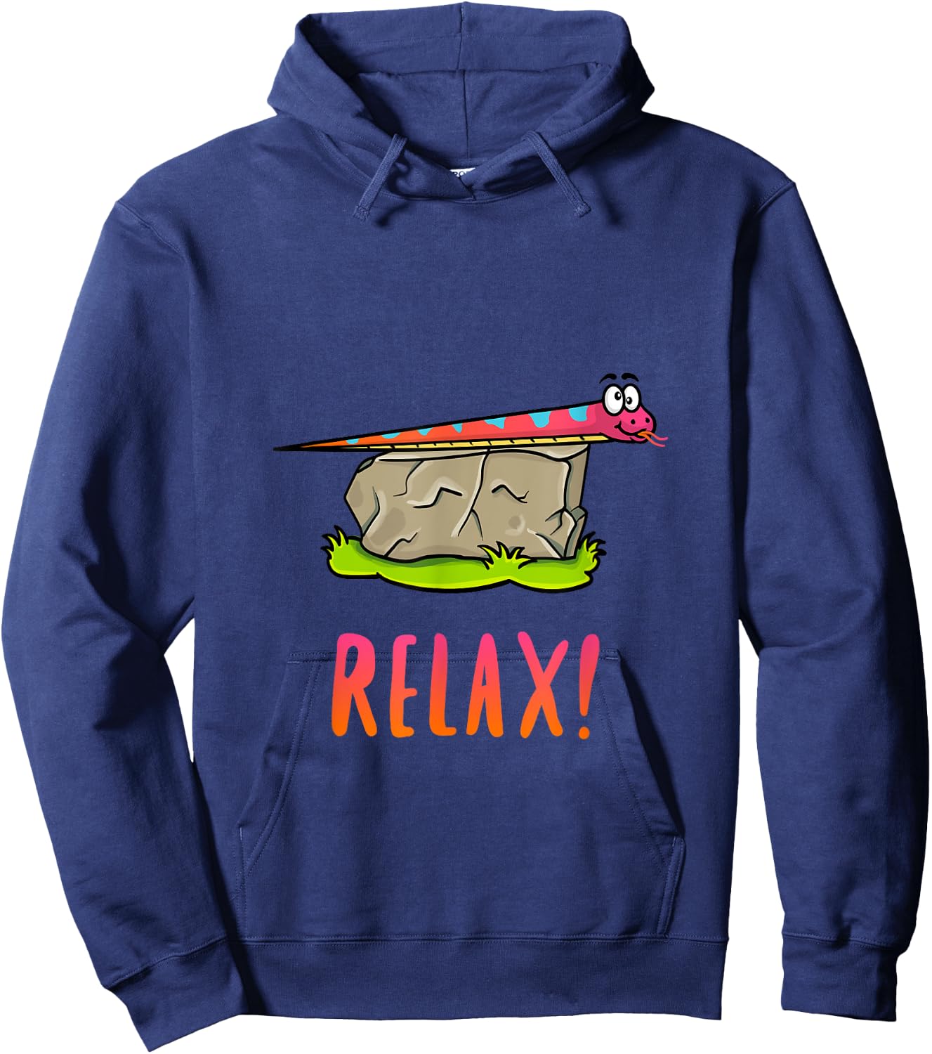 RELAX Snake Hoodie - Hoodie | Navy
