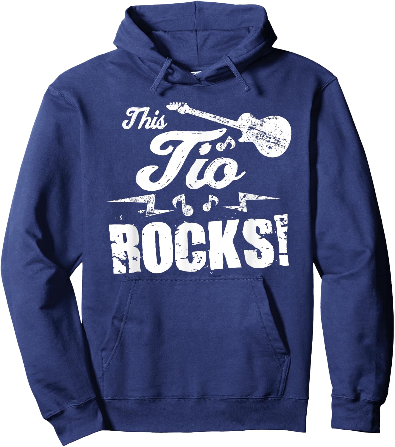 This Tio Rocks T Shirt - Guitar Rock and Roll Funny Gift Hoodie - Hoodie | Navy