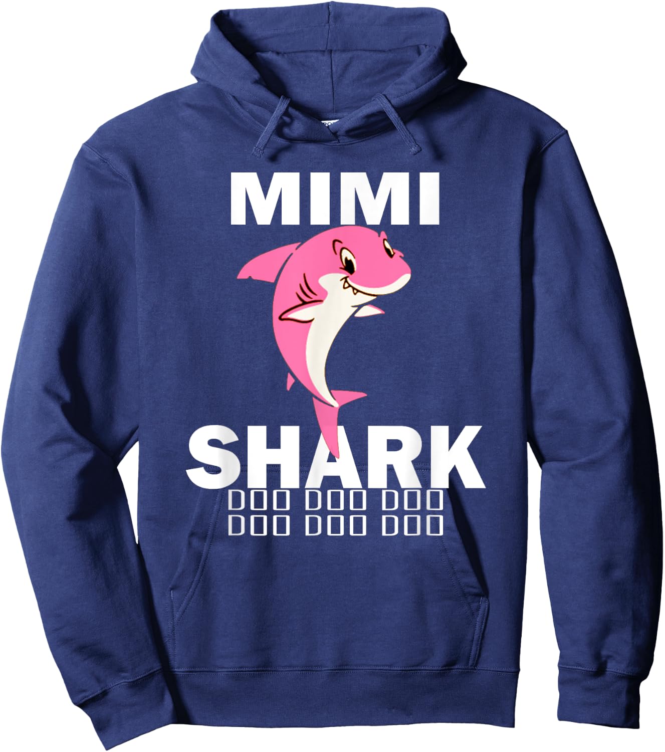 Mimi Shark Shirt Fathers Day Gift For Mimi Hoodie - Hoodie | Navy