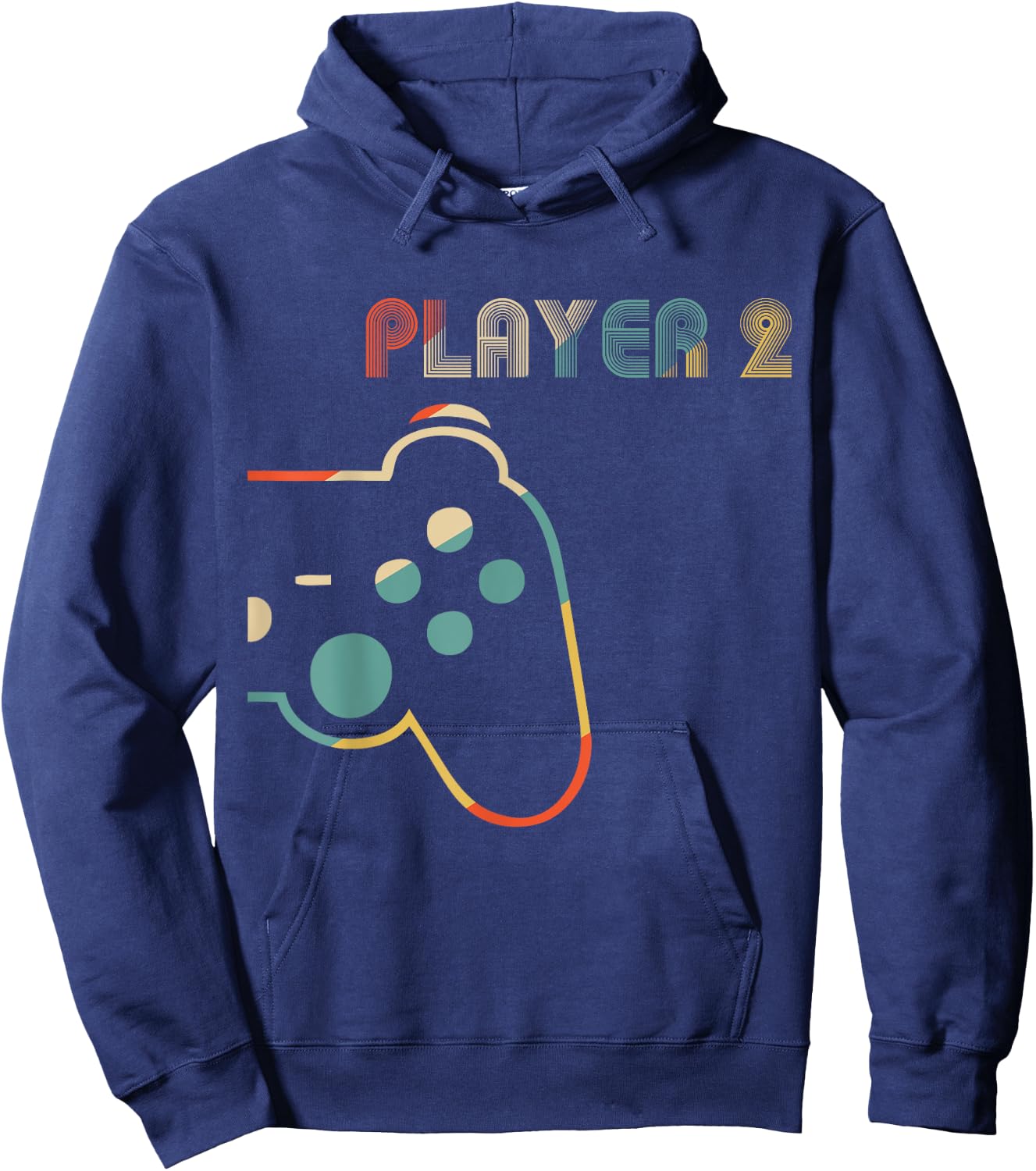Matching Video Gamers Couple Player 1 Player 2 Hoodie - Hoodie | Navy