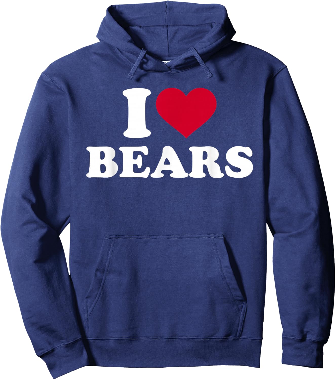 I love bears Hoodie - Hoodie | Navy