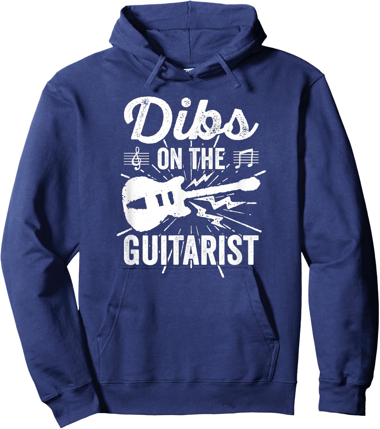 Rock Concert Groupie Shirt Dibs On The Guitarist Hoodie - Hoodie | Navy