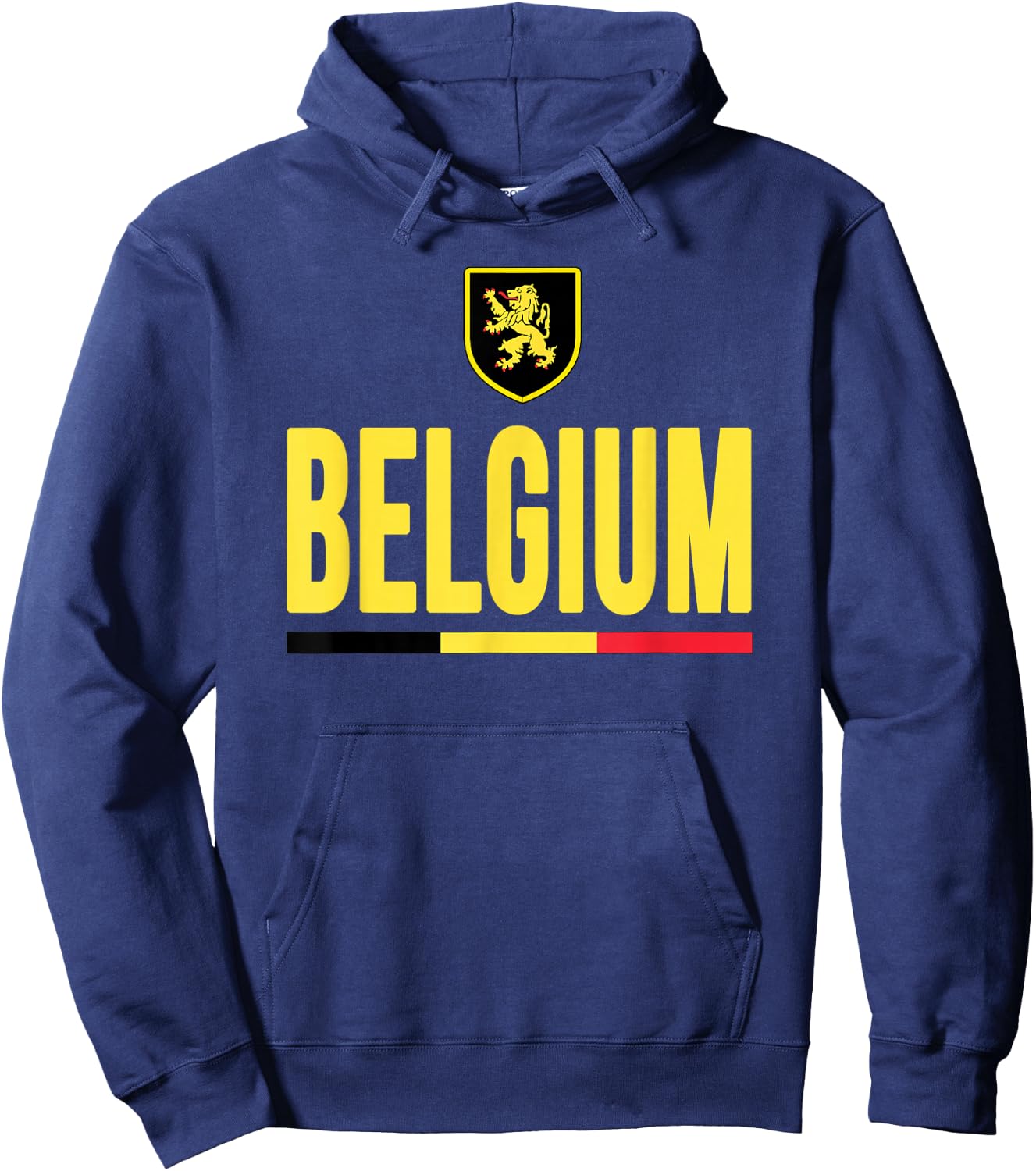 Belgium Belgian Flag Belgie Souvenir Love Gift Hoodie - Hoodie | Navy