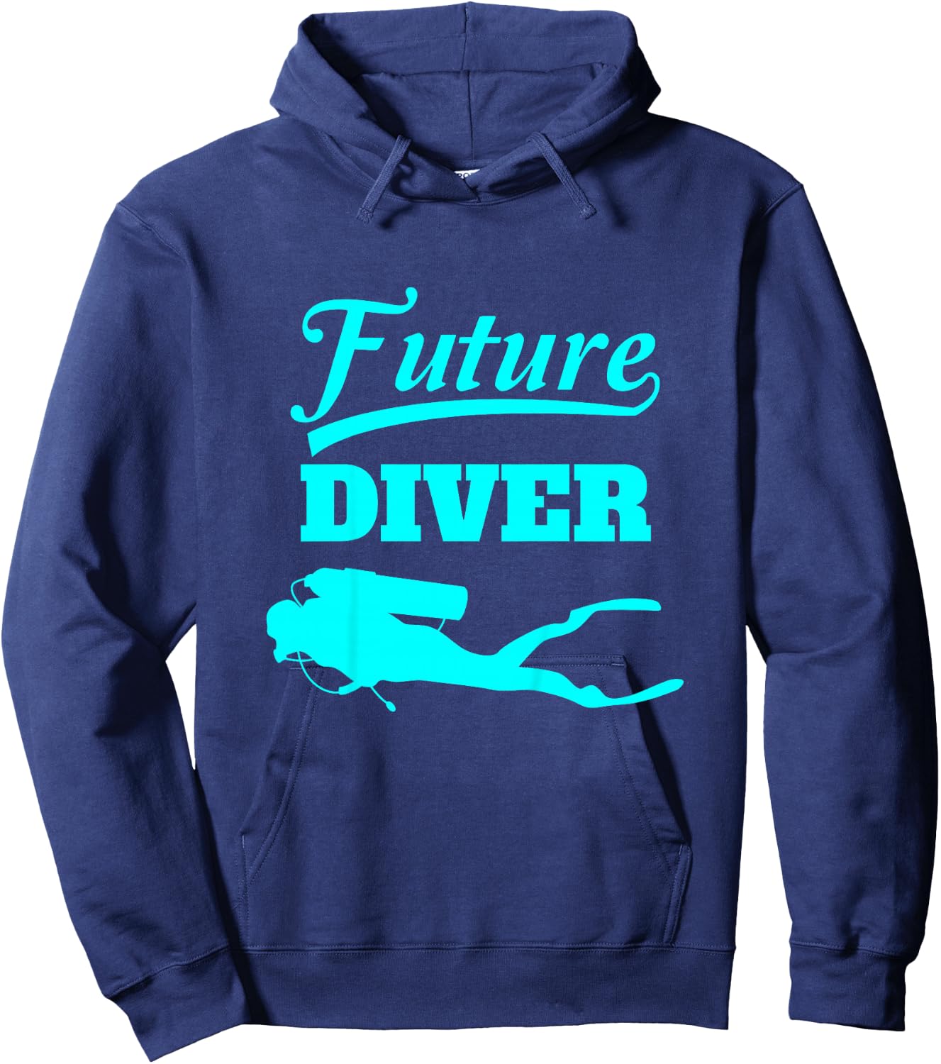 Future Diver Scuba Diving for Kids Hoodie - Hoodie | Navy