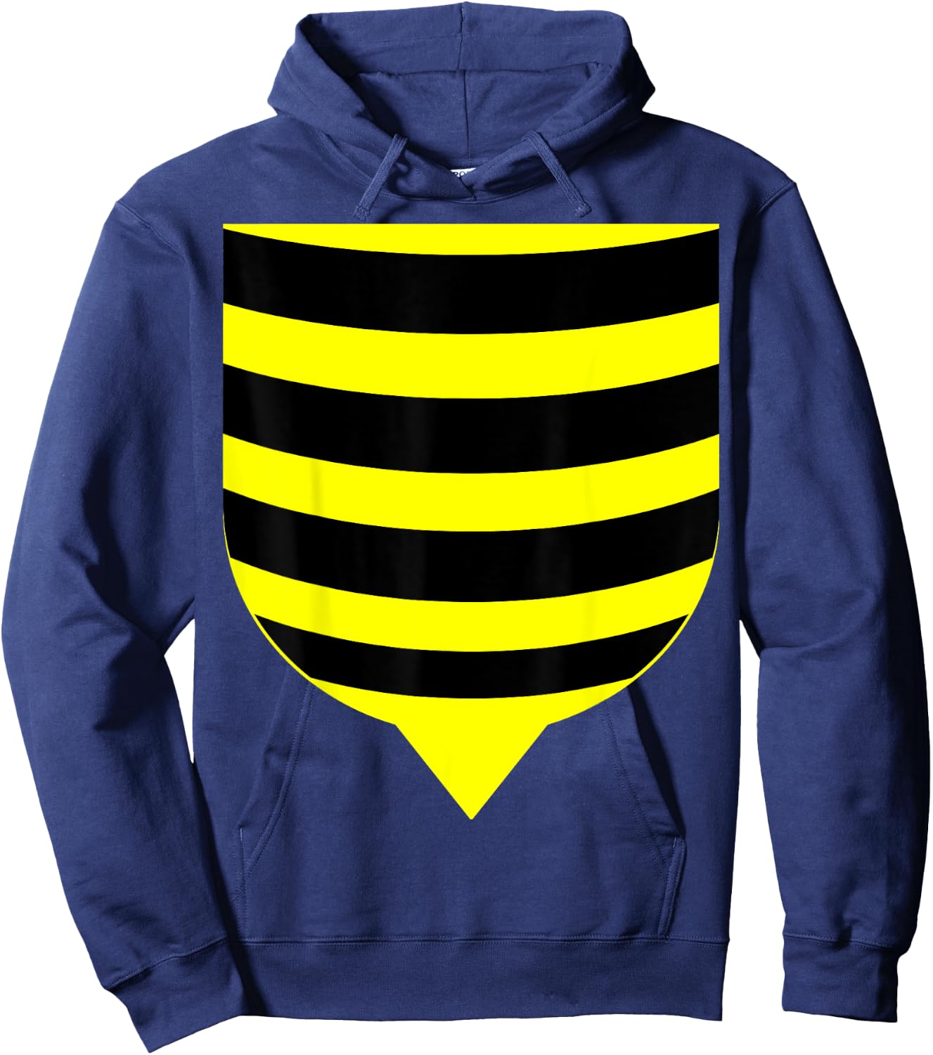 Funny Halloween Honey Bee Costume T Shirt Men Women Kids Hoodie - Hoodie | Navy