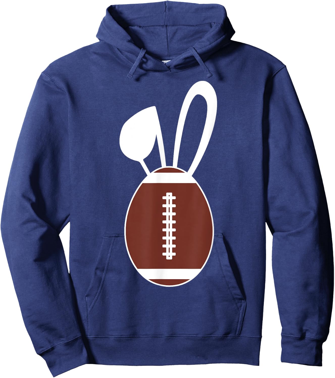 Cute Football Egg Shirt - Football Easter Egg Gift Hoodie - Hoodie | Navy