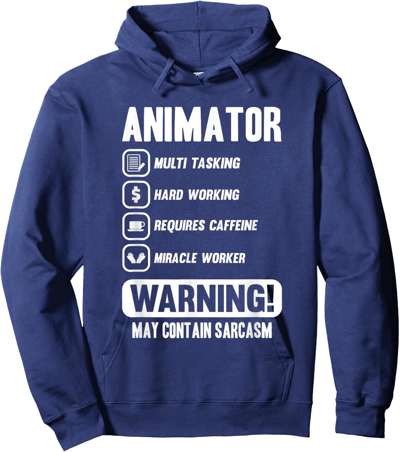 Funny Animator Gift Hoodie - Hoodie | Navy