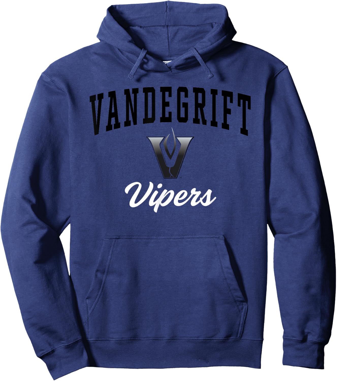 Vandegrift High School Vipers C3 Hoodie - Hoodie | Navy