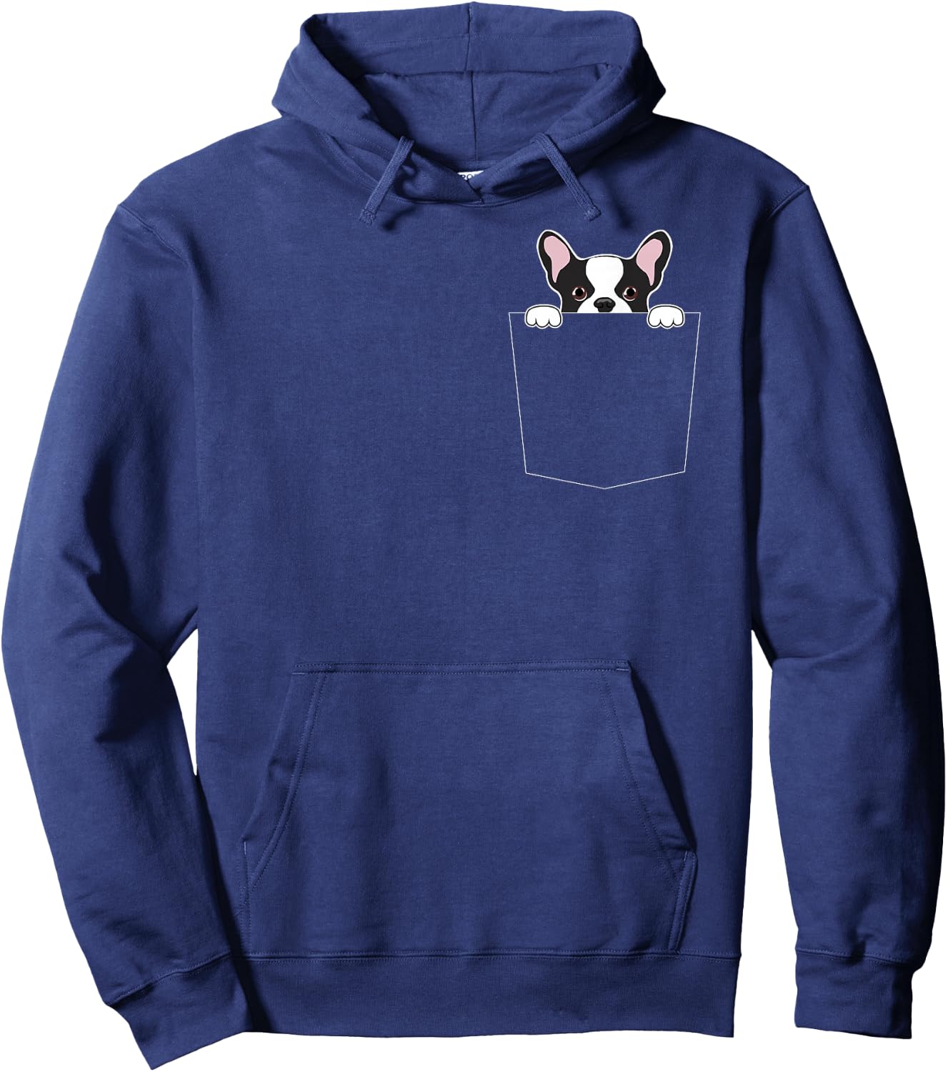 French Bulldog / Frenchie Dog In My Pocket Women Girls Kids Hoodie - Hoodie | Navy