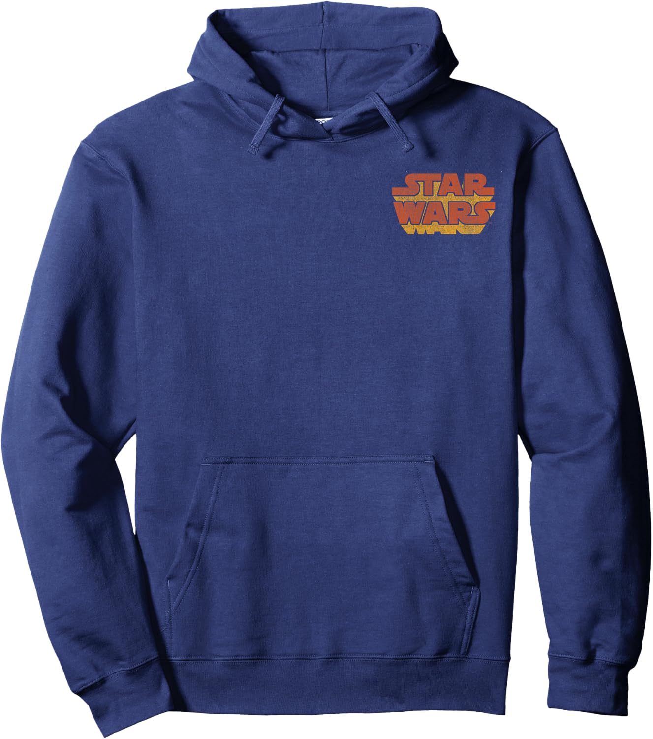 Star Wars Darth Vader Reaching Circle Portrait Front & Back Hoodie - Hoodie | Navy