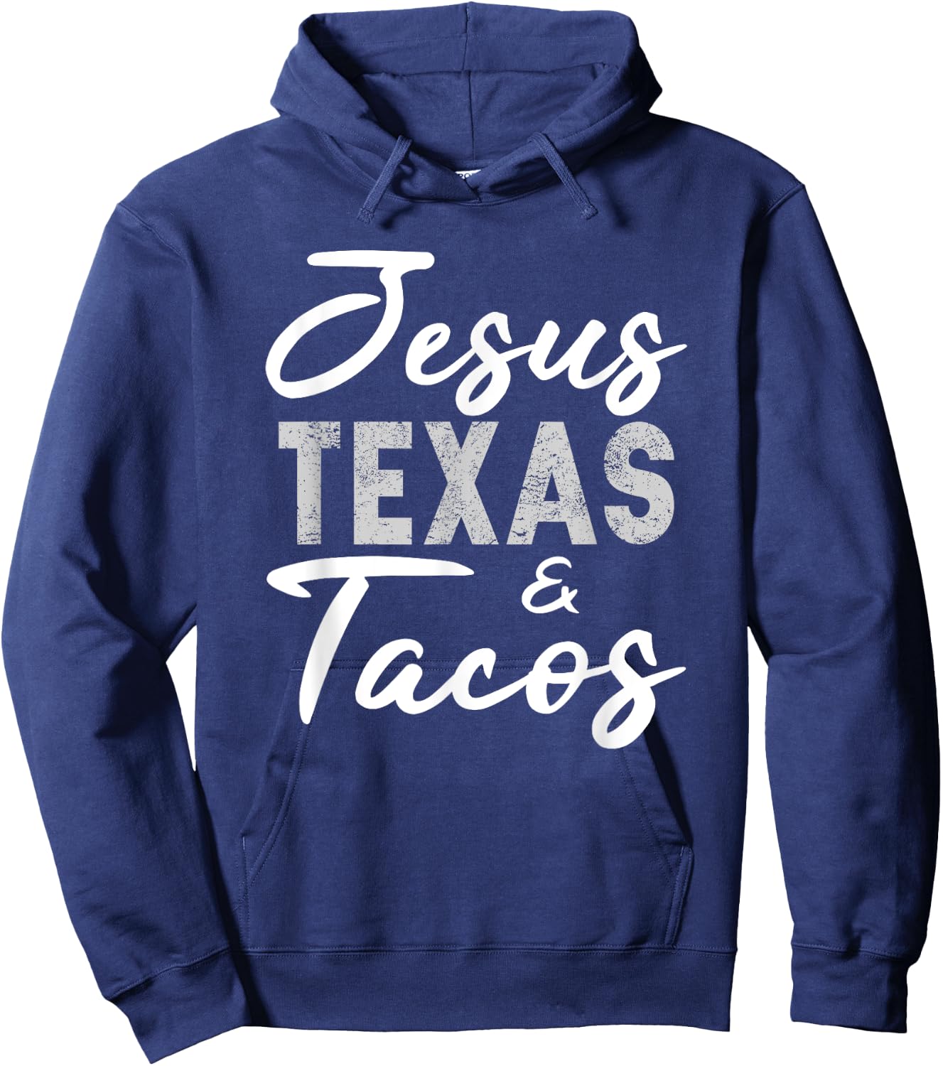 Jesus Texas And Tacos Shirt Funny Food Cinco Mayo Christian Hoodie - Hoodie | Navy