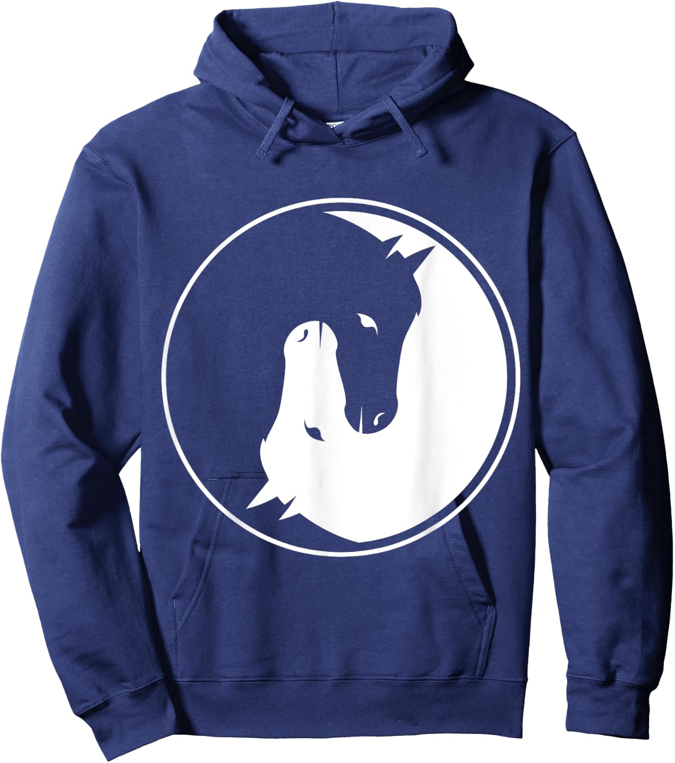 Yin and Yang Horse for every horseman and rider! Hoodie - Hoodie | Navy