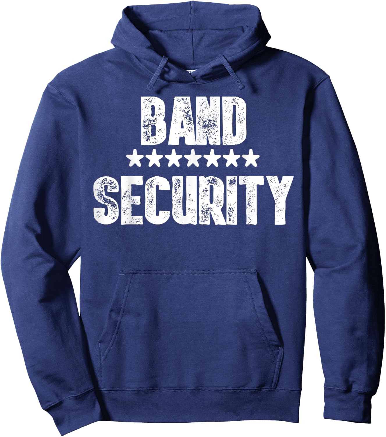 Band Security Shirt Cool Staff Concert and Party Shirt Hoodie - Hoodie | Navy