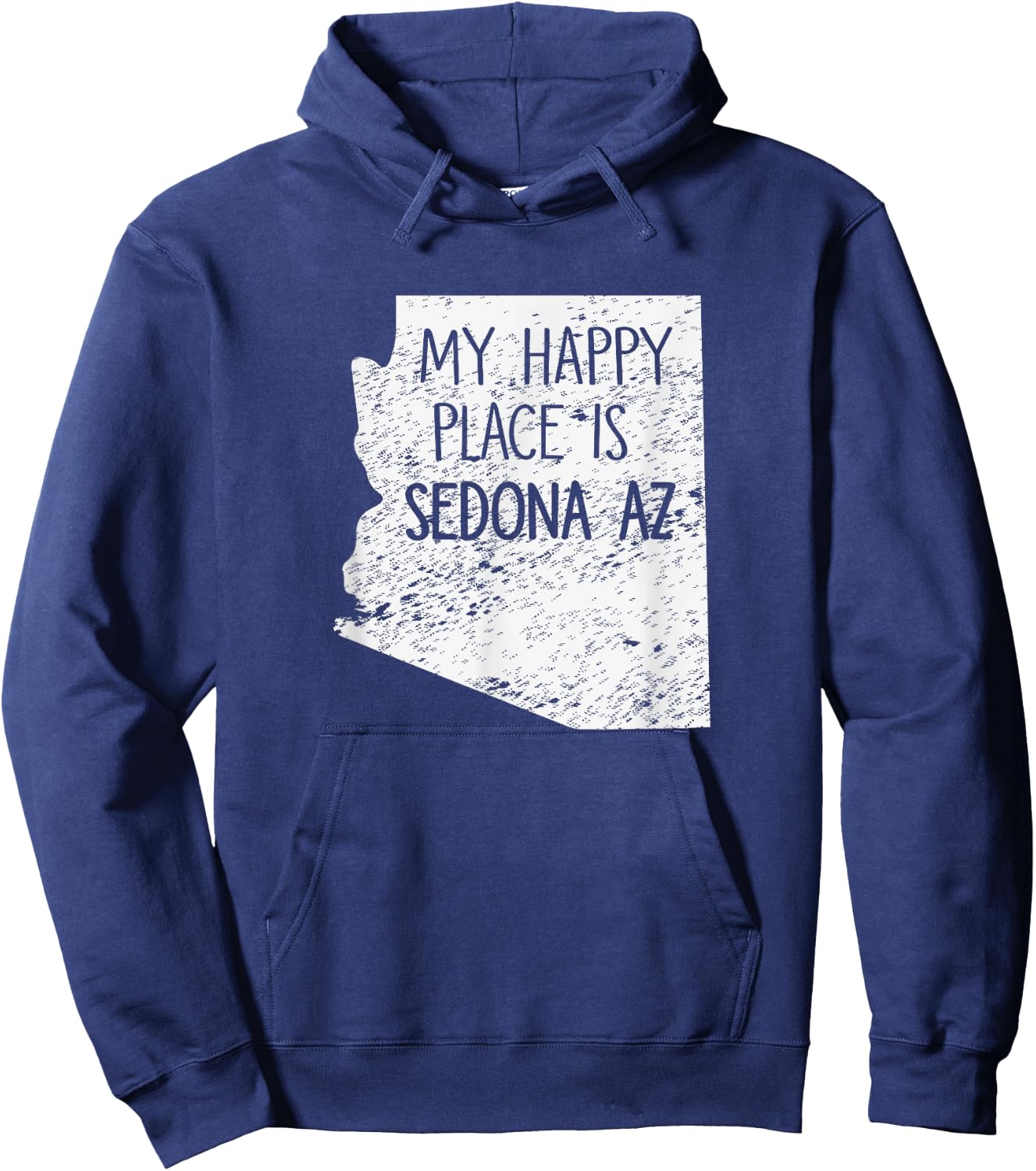 SEDONA, ARIZONA My Happy Place is Sedona Gift T Shirt Hoodie - Hoodie | Navy