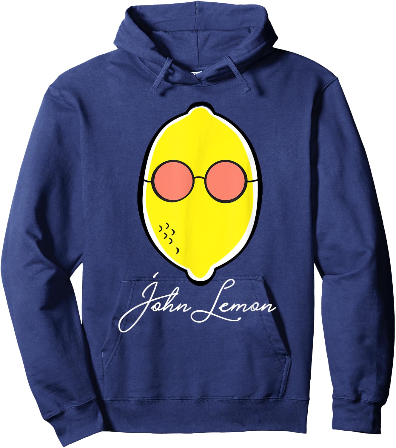 John Lemon Merch Pun Funny Gift Lime Lemon Fruit Fans Hoodie - Hoodie | Navy