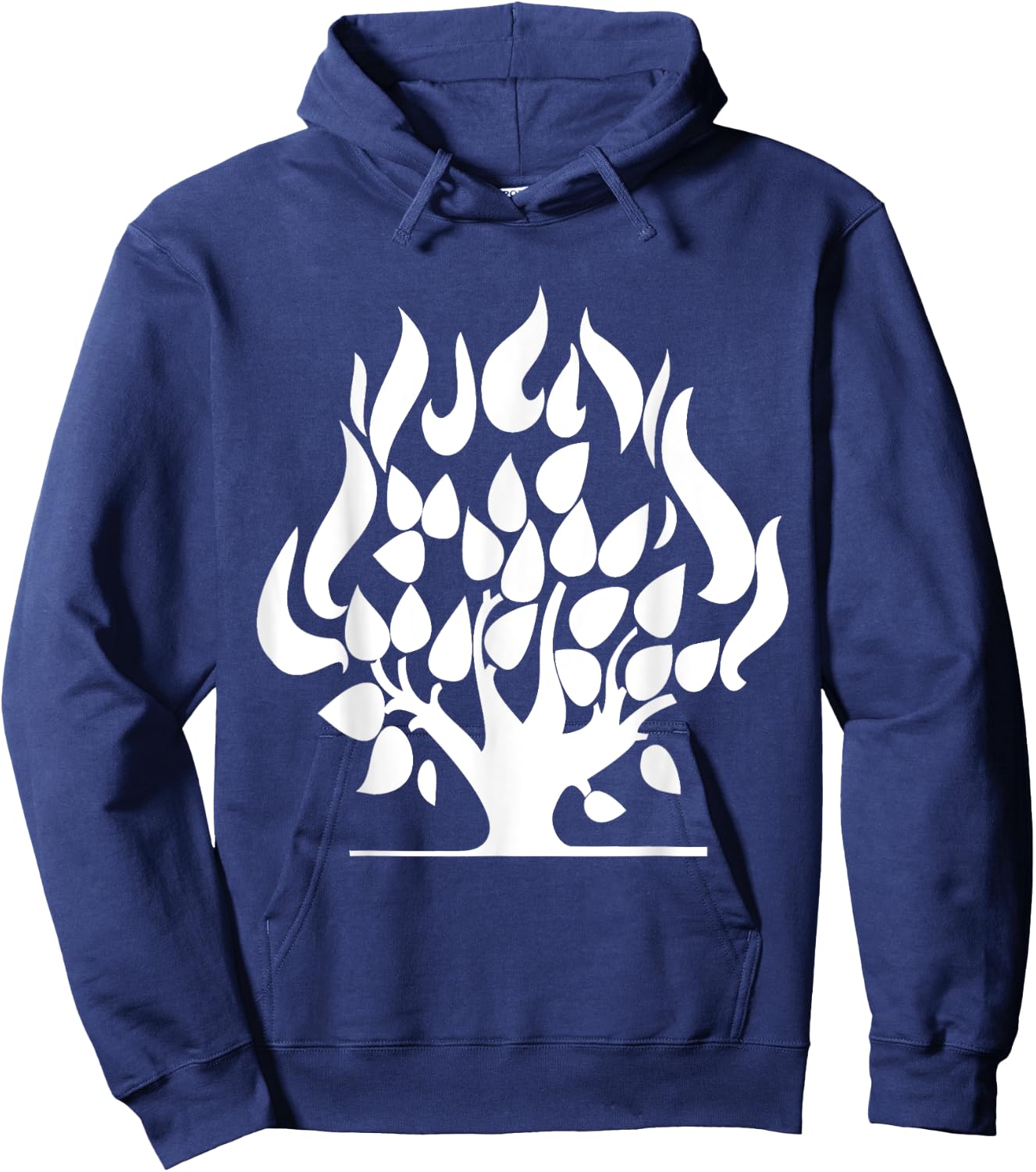 Burning Bush Book of Exodus Bible Hoodie - Hoodie | Navy