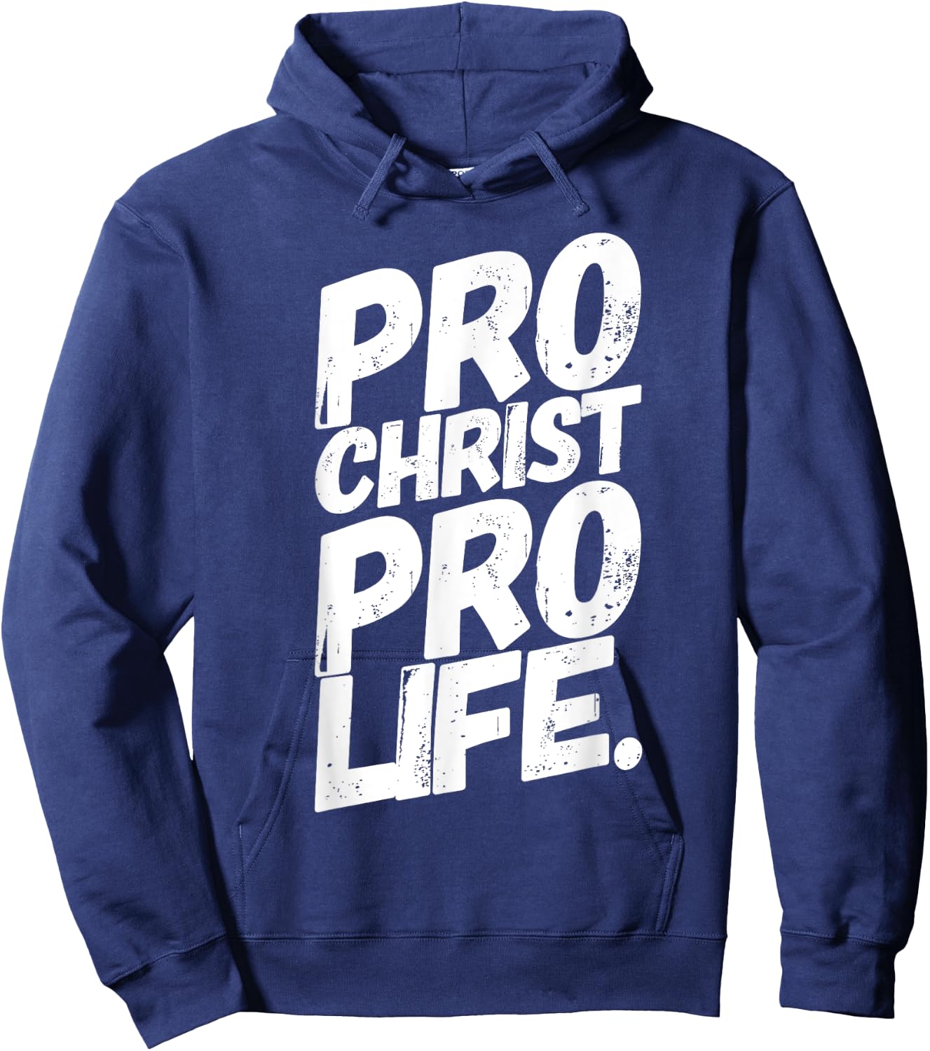 Abortion Pro Life March Christ Hoodie - Hoodie | Navy