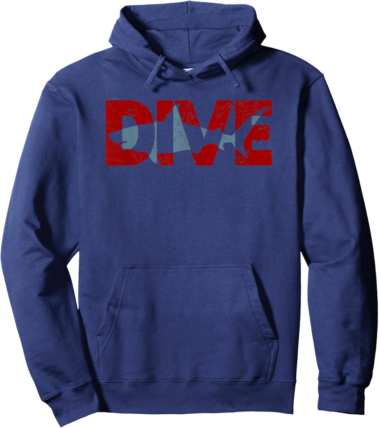 SCUBA Diving Shark Cage Dive Gear Gift Hoodie - Hoodie | Navy