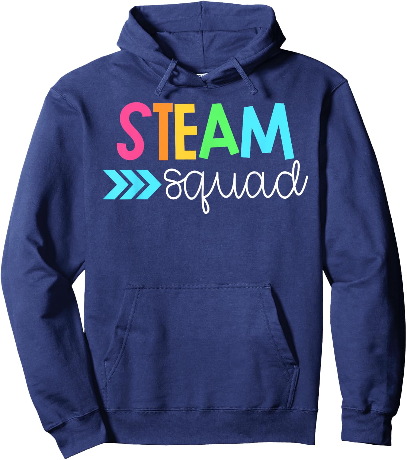 Science, Tech, Engineering, Math, Art Shirts - STEAM Squad Hoodie - Hoodie | Navy