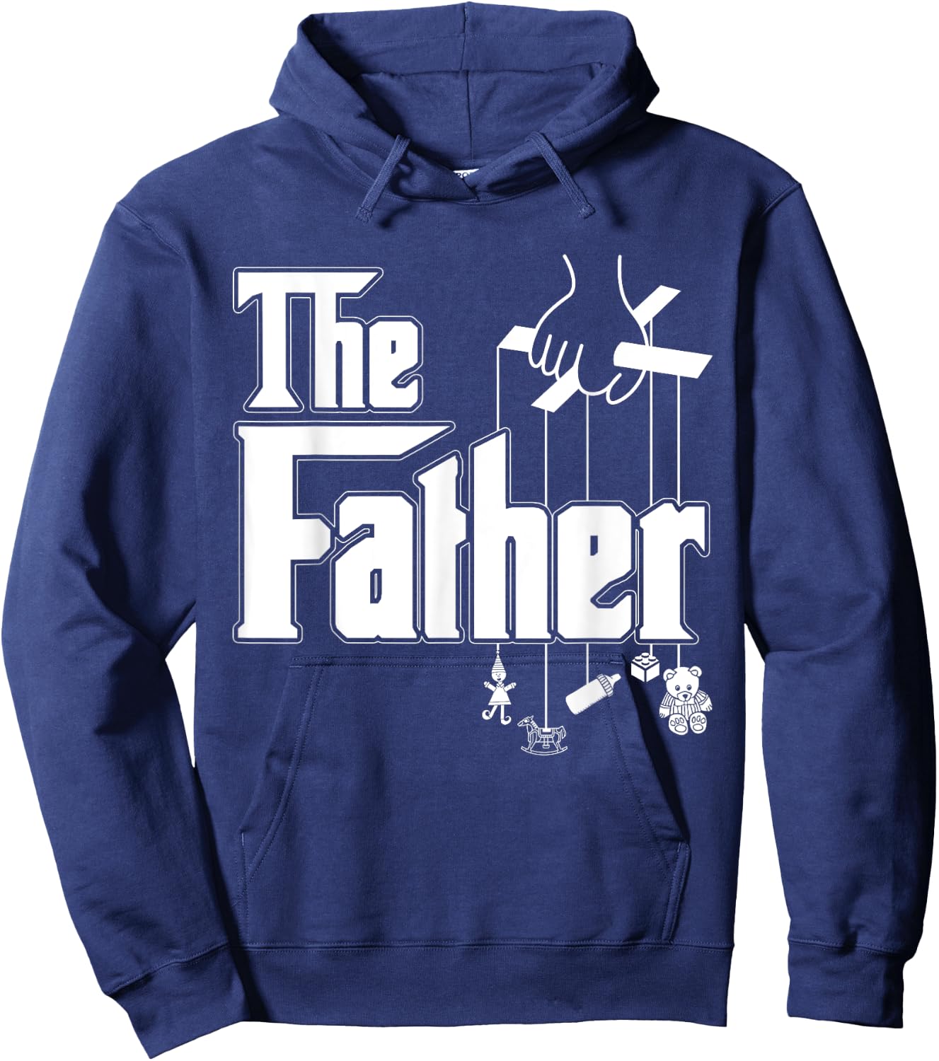 The Father - New Daddy Expecting Baby Gift Hoodie - Hoodie | Navy