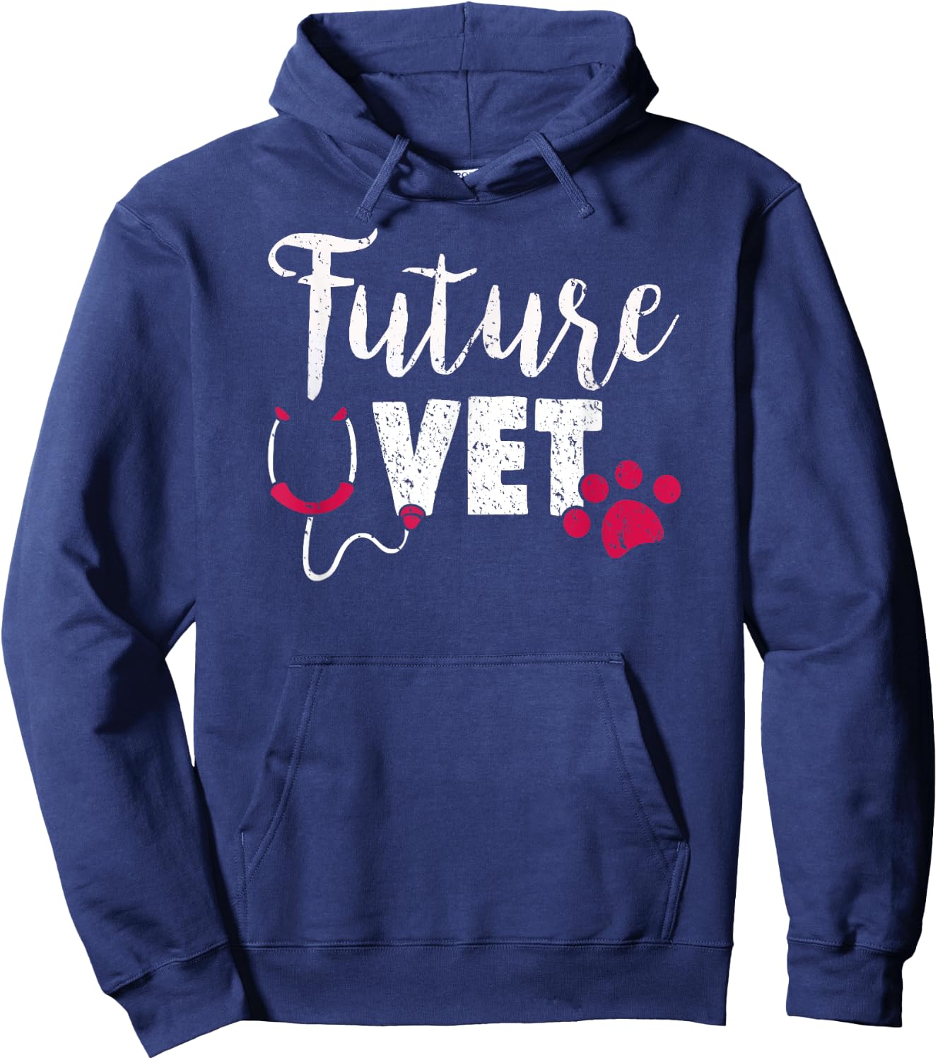 Future Vet - Vet Student Gift Vet Outfit Vet School Gift Hoodie - Hoodie | Navy