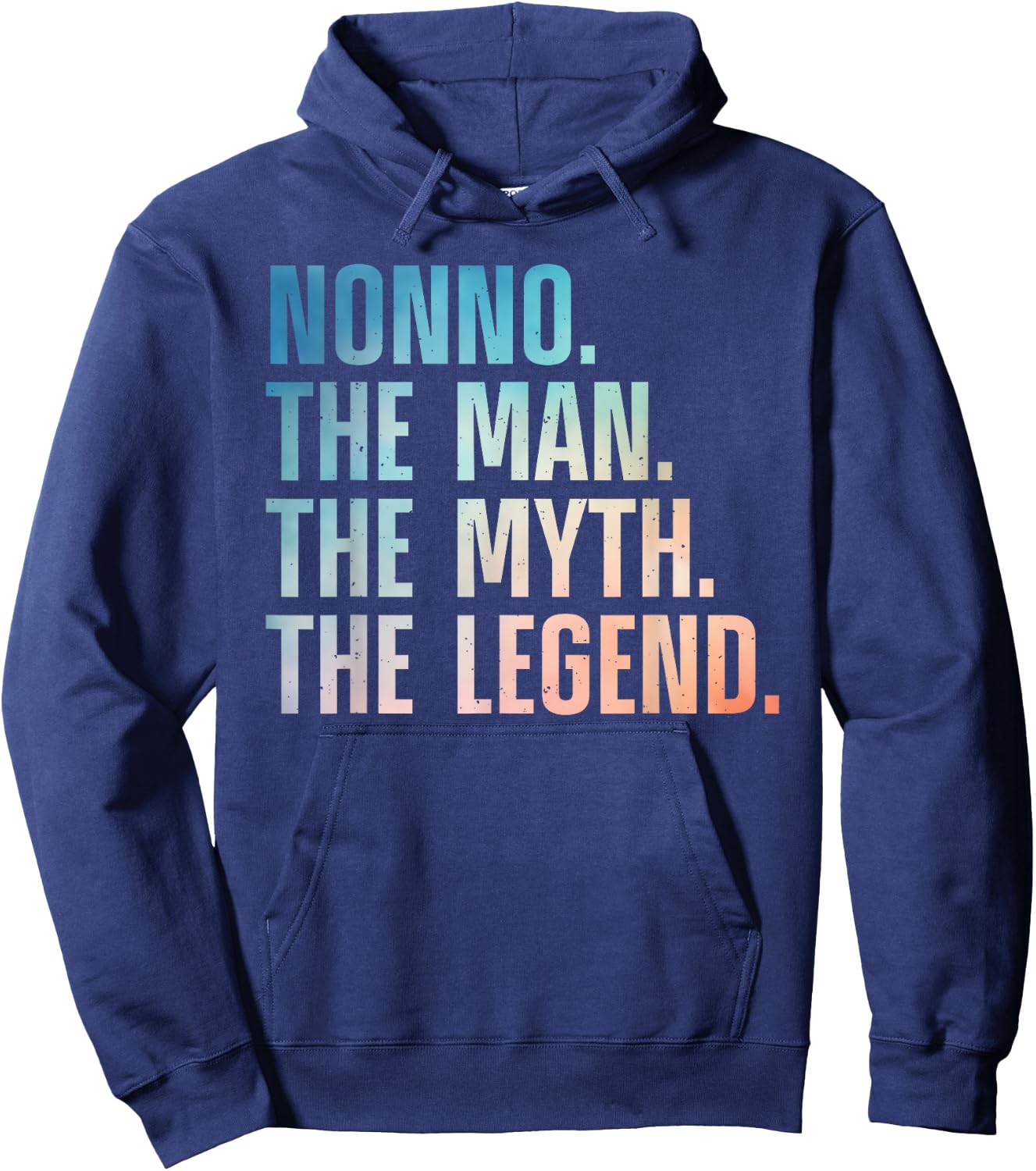 Nonno Design For Grandpa Grandfather From Grandkids Nonno Hoodie - Hoodie | Navy