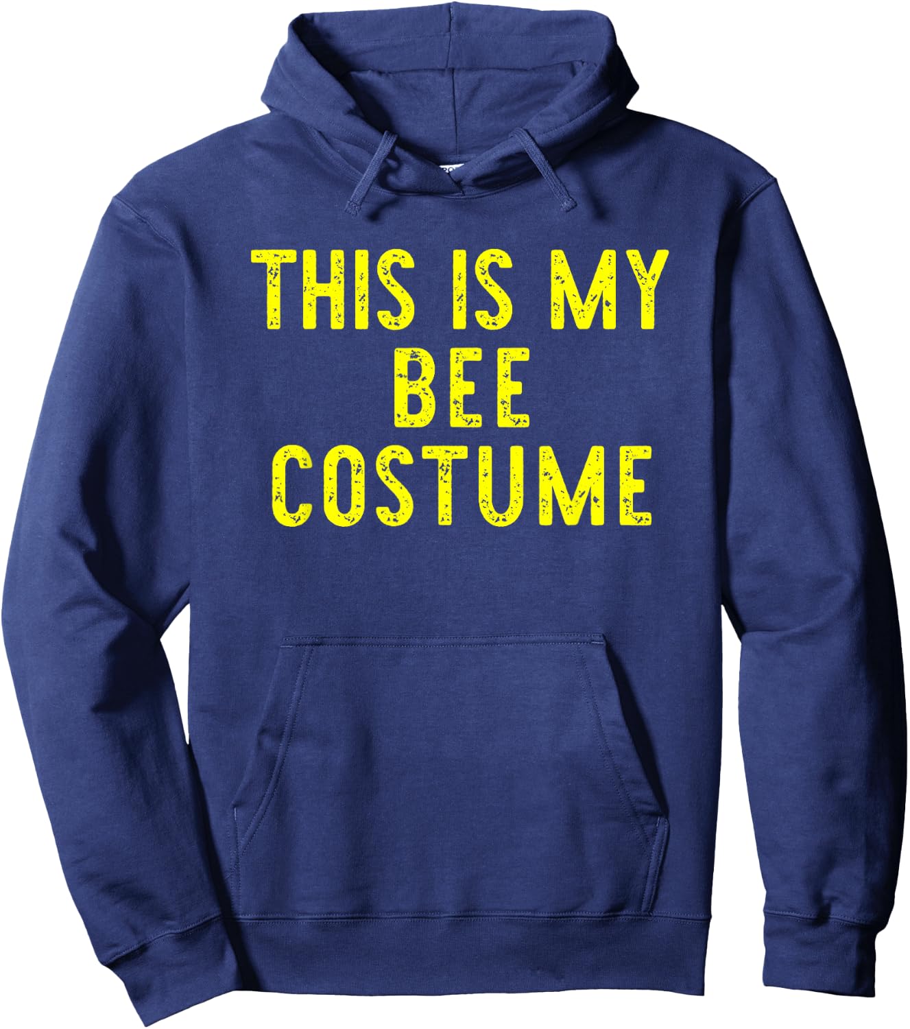 This Is My Bee Halloween Costume Simple Funny Last Minute Hoodie - Hoodie | Navy