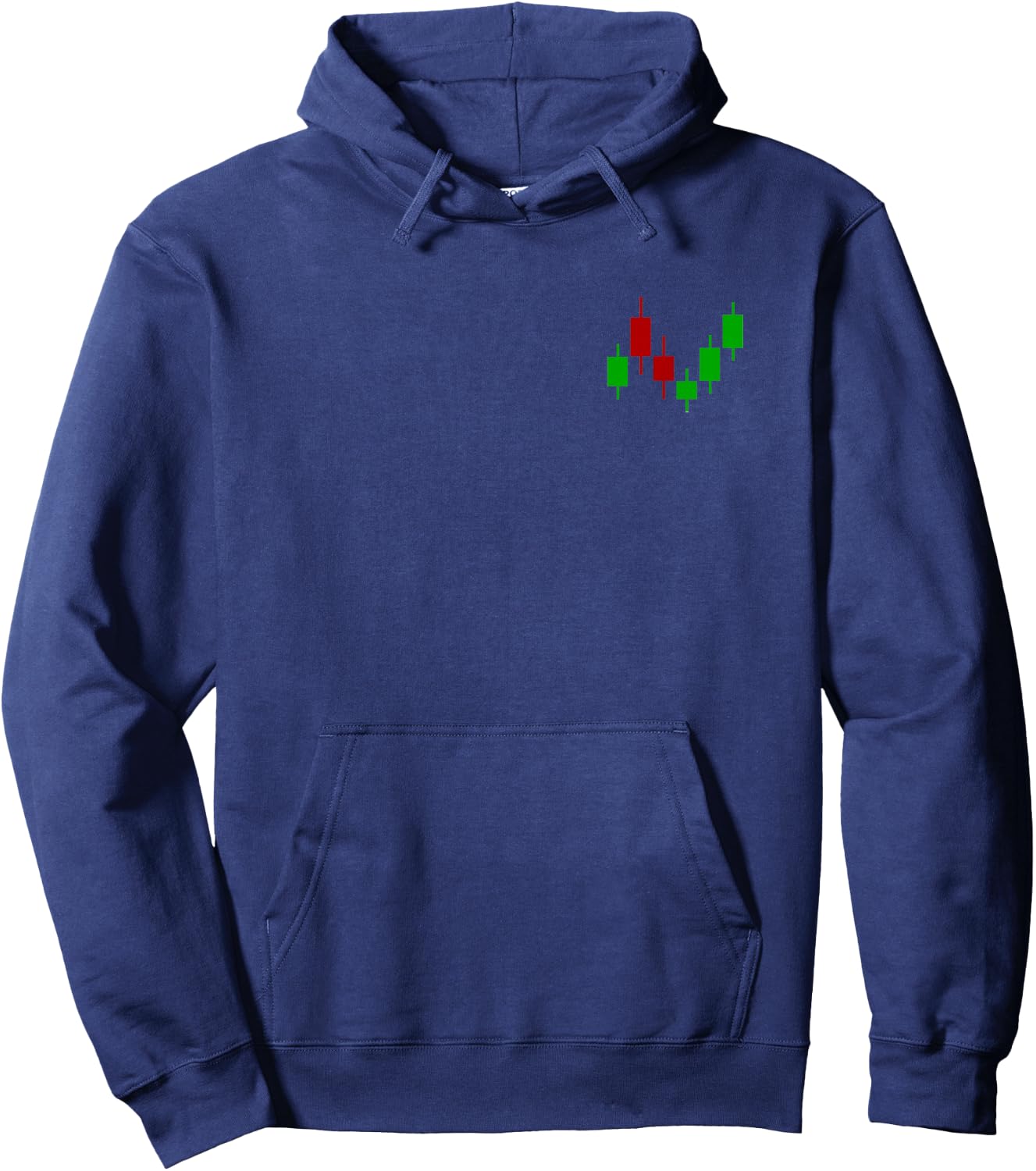 Trade Bar Candle Stick Walls Street Stock Market Shirt Hoodie - Hoodie | Navy