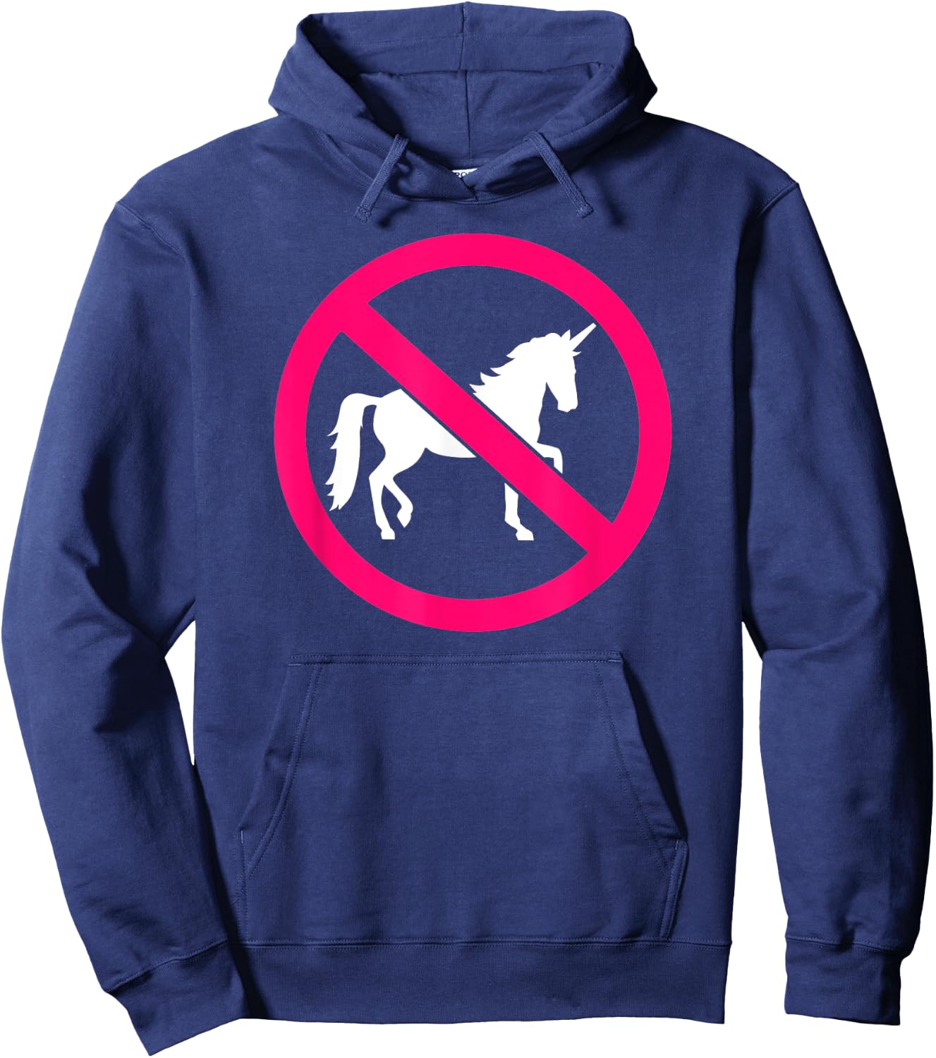 No unicorns Hoodie - Hoodie | Navy