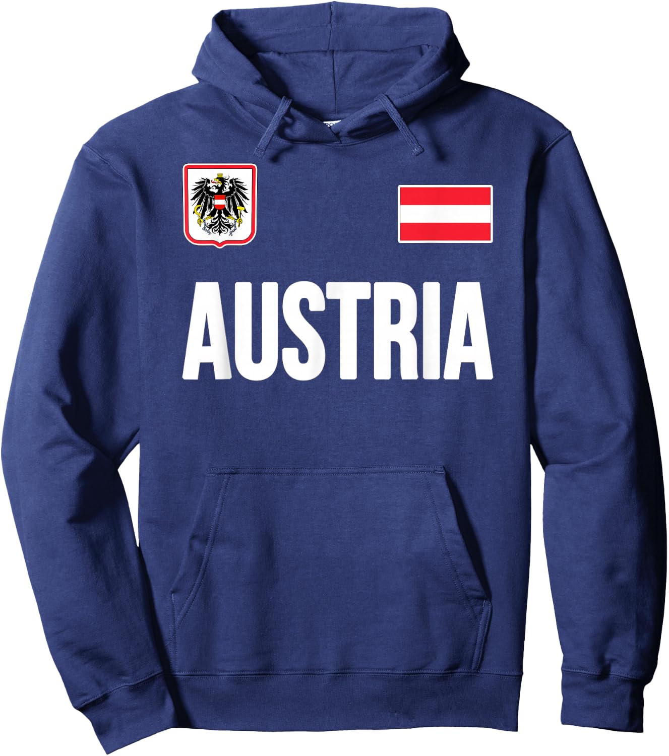 Austria Austrian Flag Osterreich Souvenir Gift Hoodie - Hoodie | Navy