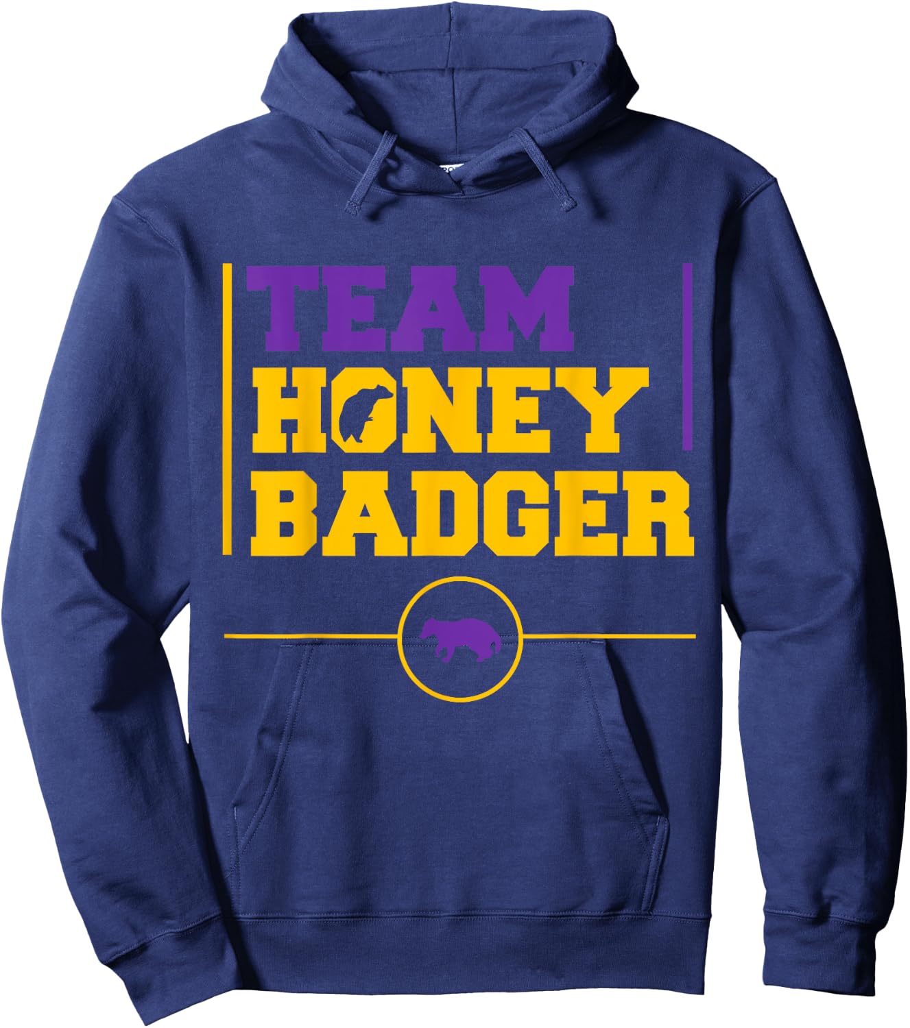 Team Honey Badger Hoodie - Hoodie | Navy