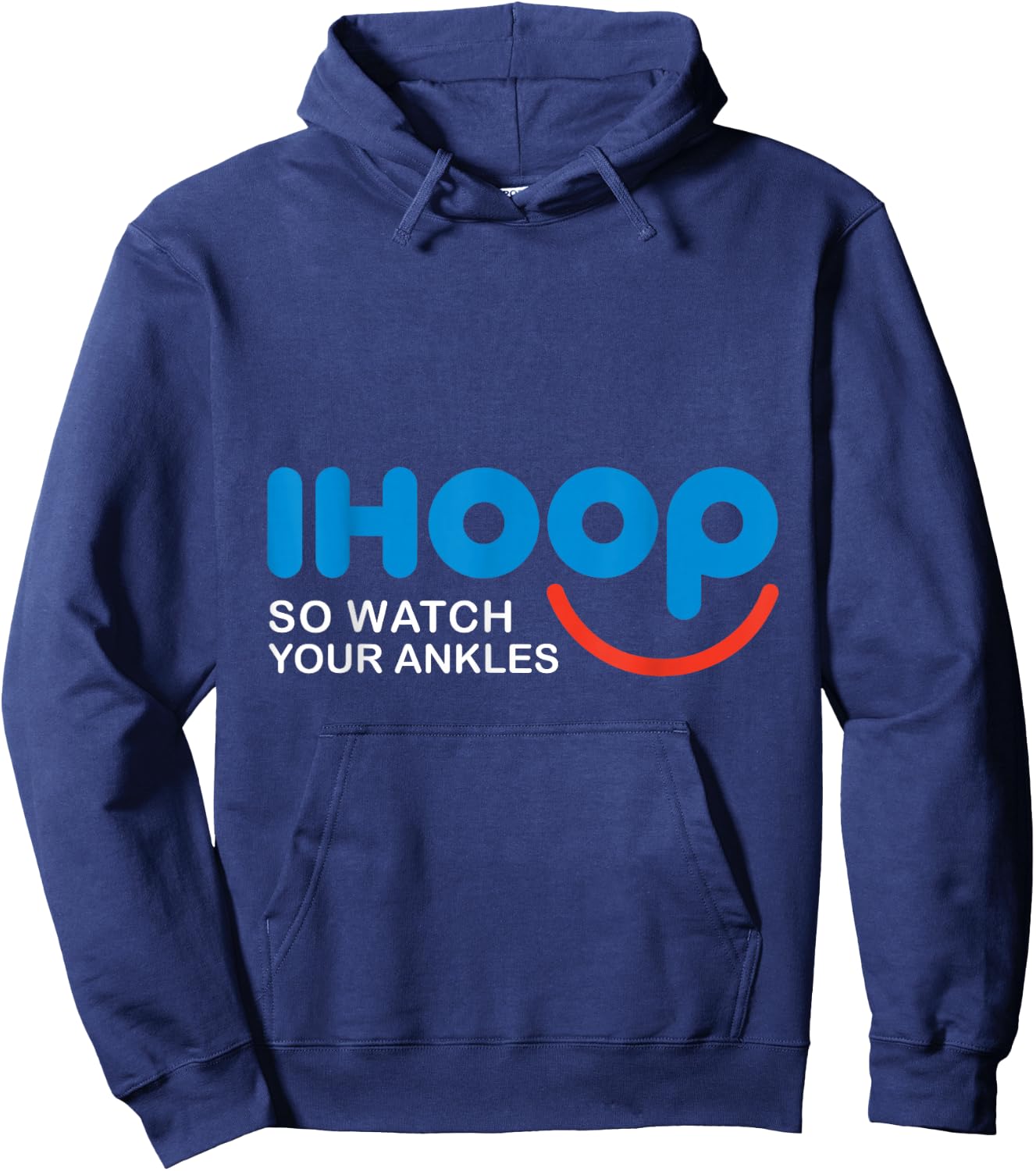 Basketball Shirt Men Women Kids Cool iHoop Hoodie - Hoodie | Navy