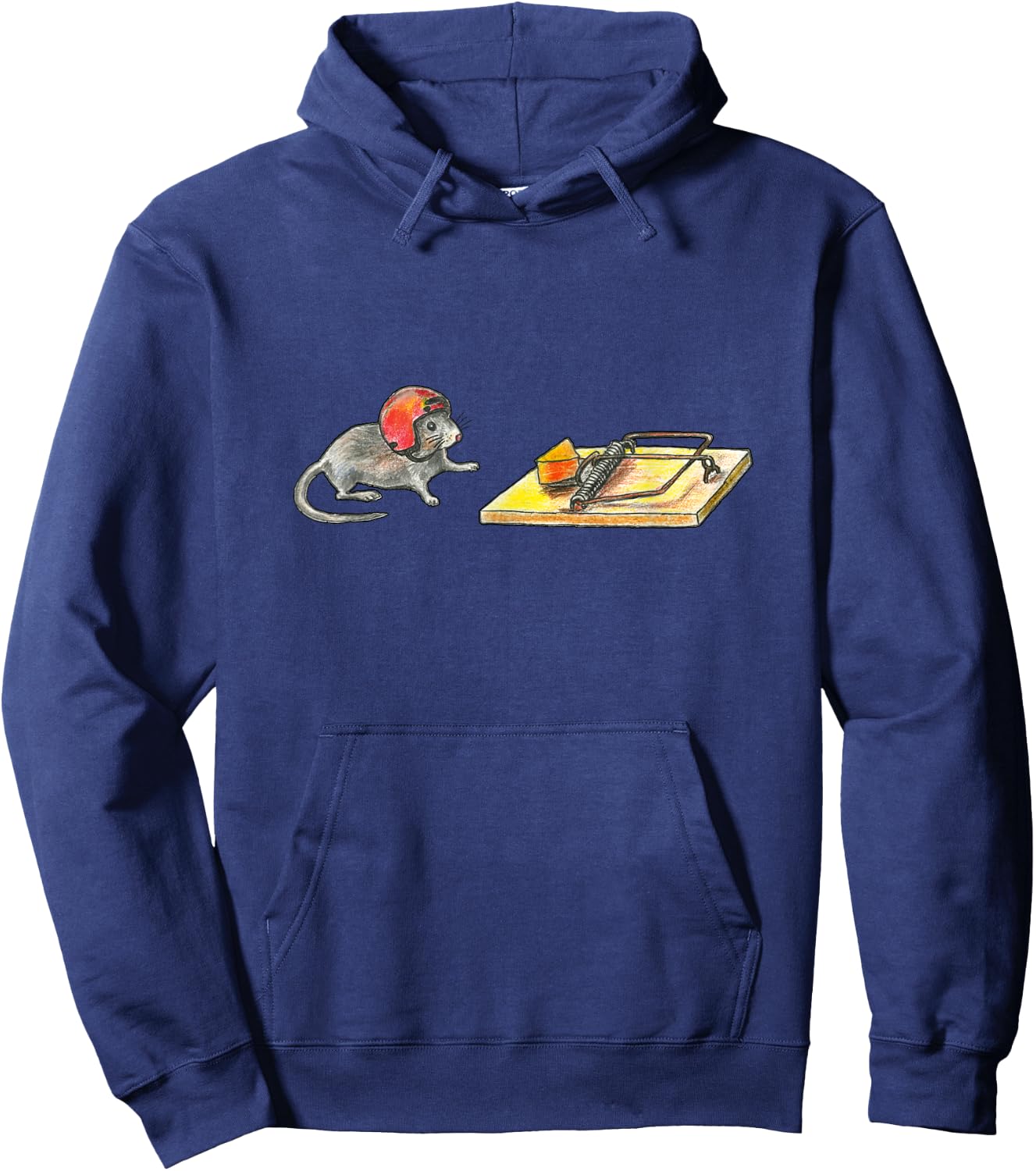Racing Mouse Trap | Risk Carrier Hoodie - Hoodie | Navy