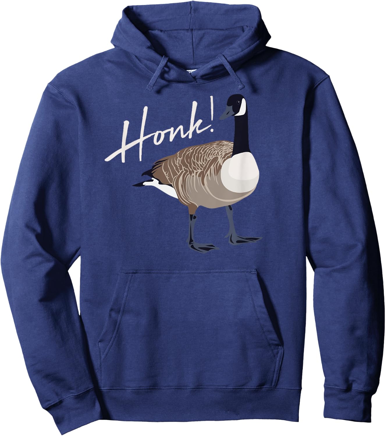 Canadian Goose Shirt Honk Funny Cute Bird Hunter Gift Hoodie - Hoodie | Navy