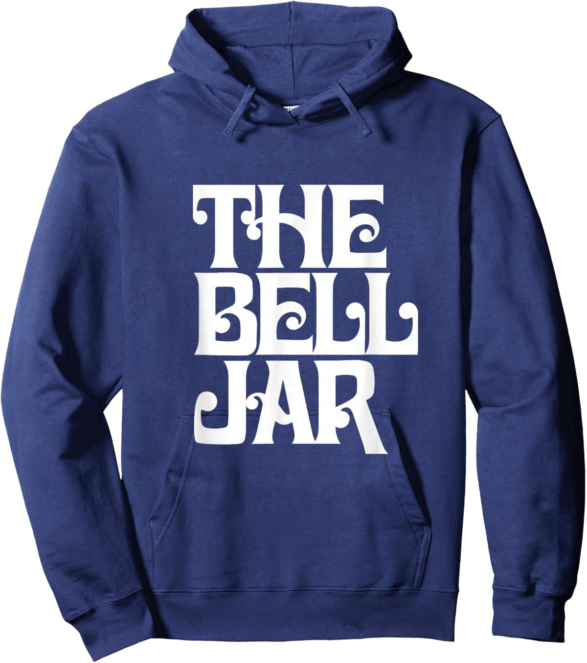 The Bell Jar | Retro Vintage Novel Book Cover Shirt Hoodie - Hoodie | Navy