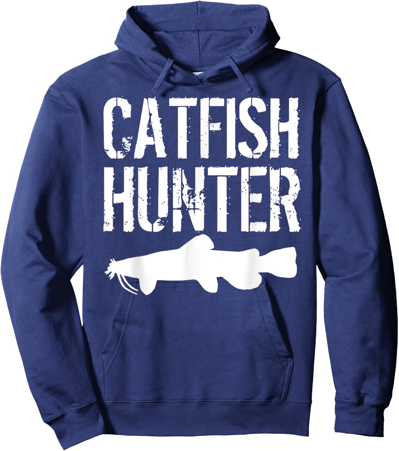 Catfishing Fishing - Catfish Hunter Fisherman Gift Hoodie - Hoodie | Navy