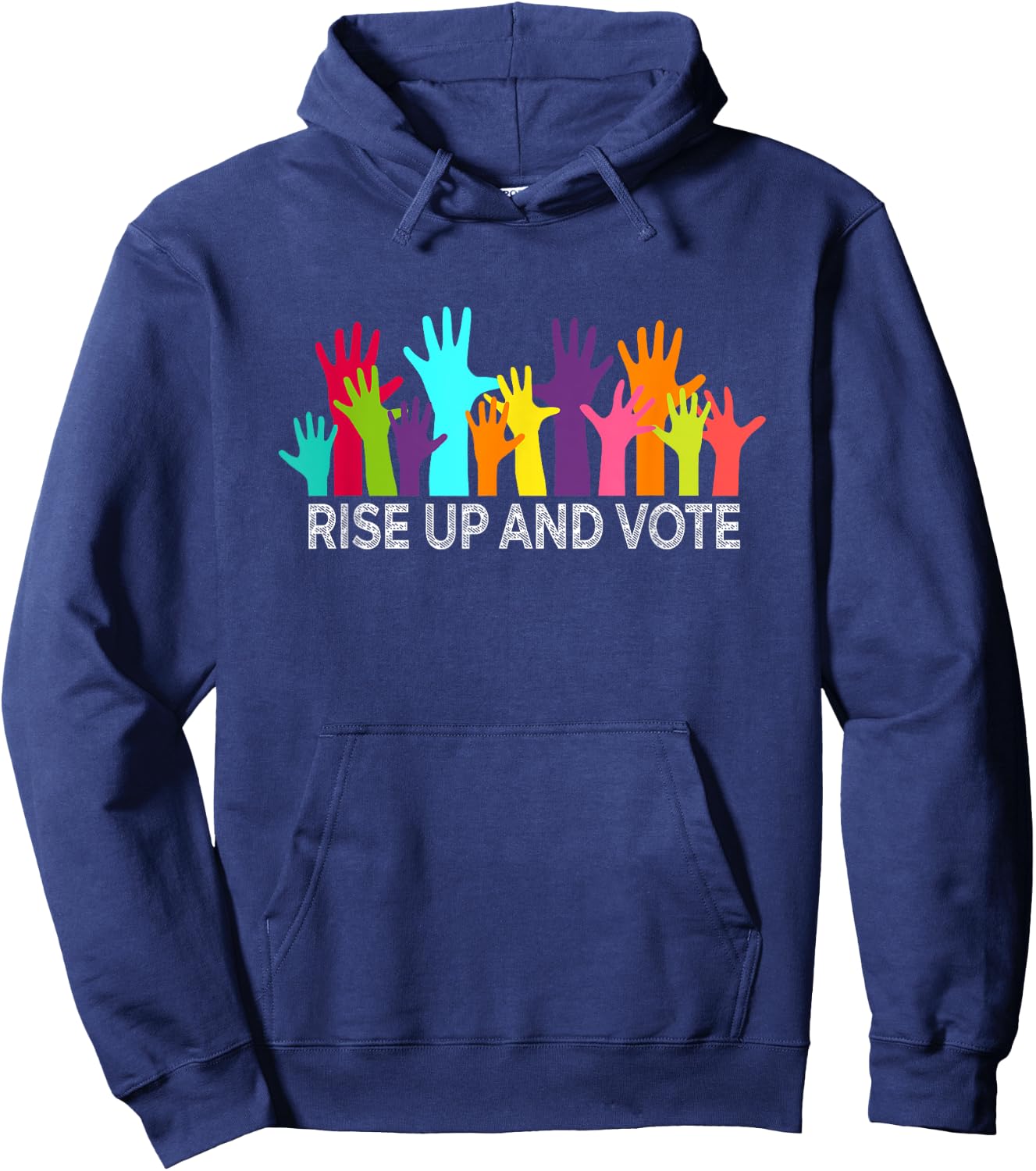 Rise Up and Vote T Shirts Gifts Midterm Elections 2018 Hoodie - Hoodie | Navy