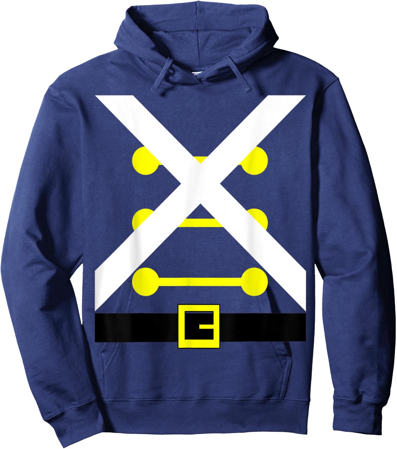 Christmas Toy Soldier Costume Adult Youth Hoodie - Hoodie | Navy