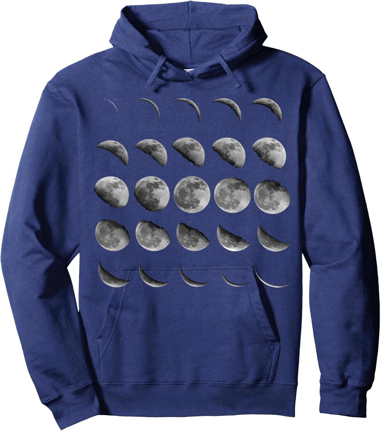 Moon Phases Shirt - Moon Phases T Shirt Hoodie - Hoodie | Navy