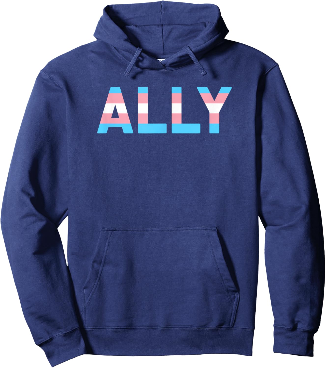 Trans Ally Shirt Support Transgender Pride Parade Hoodie - Hoodie | Navy
